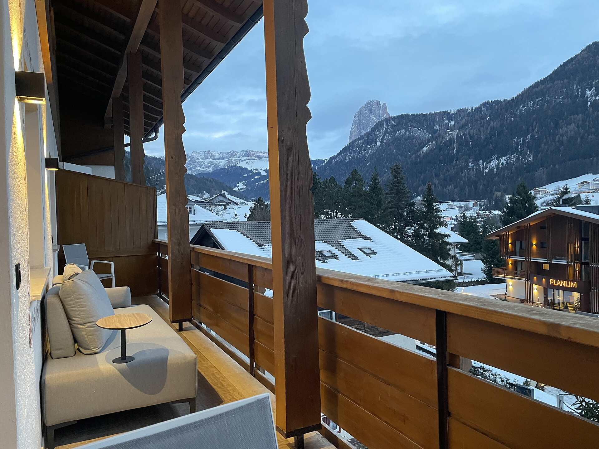 Balkon Mountain View Apartment