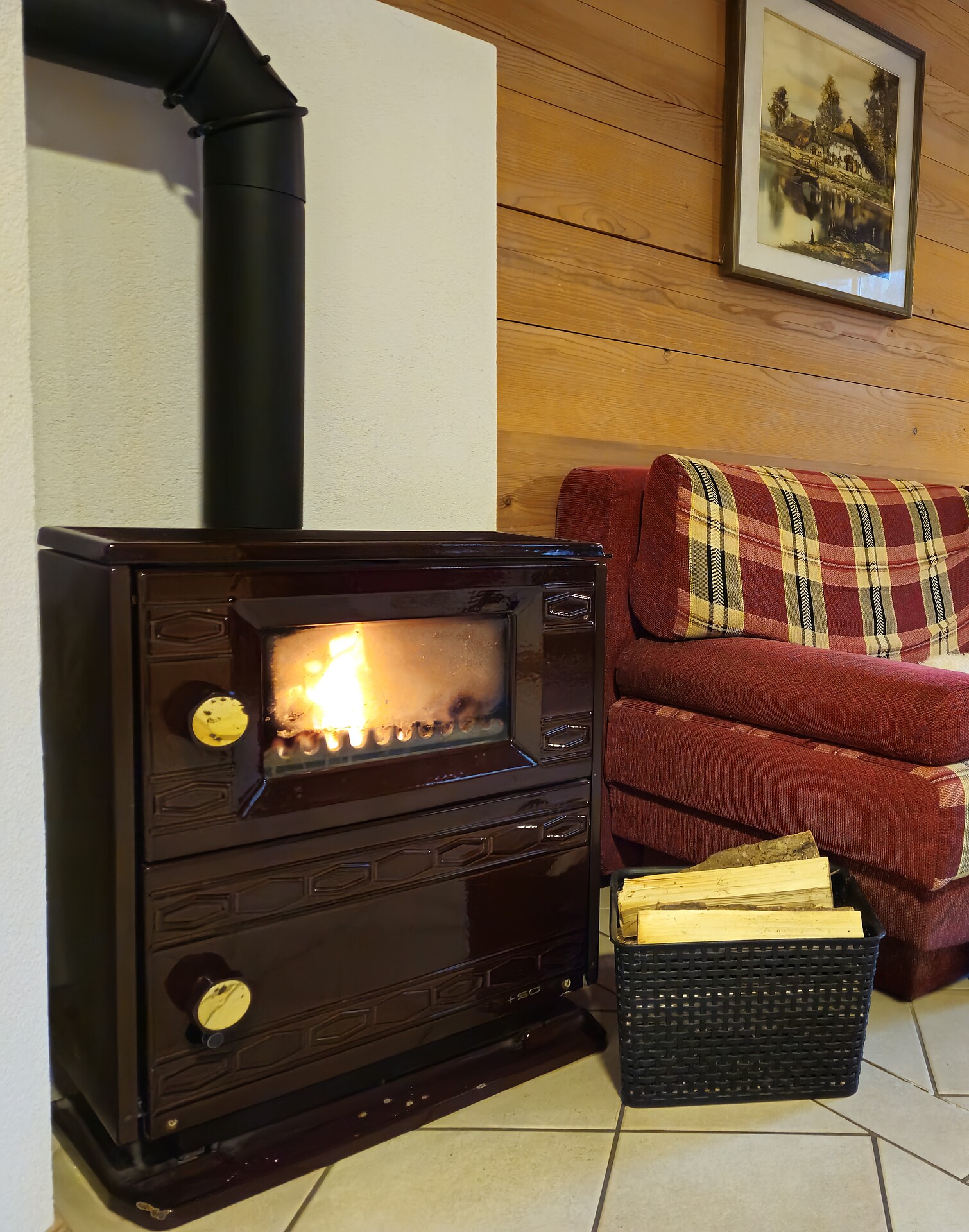 Cosy warmth from the wood