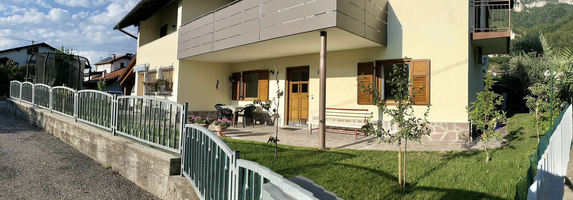 Ingresso e terrazza