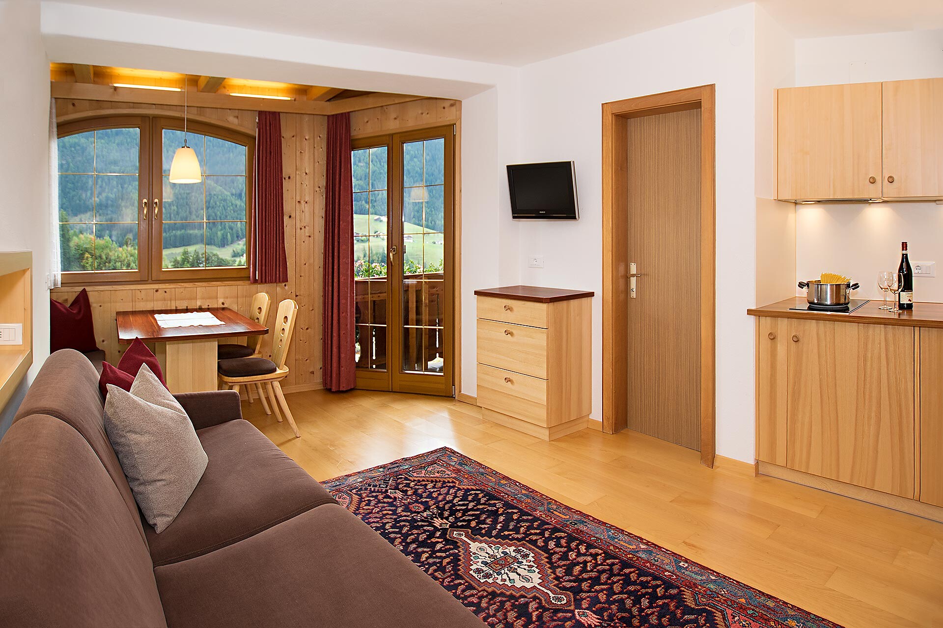 Wohzimmer Küche Tubla