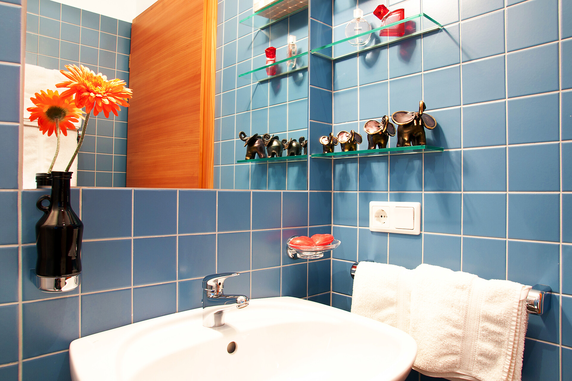 Badezimmer Winter