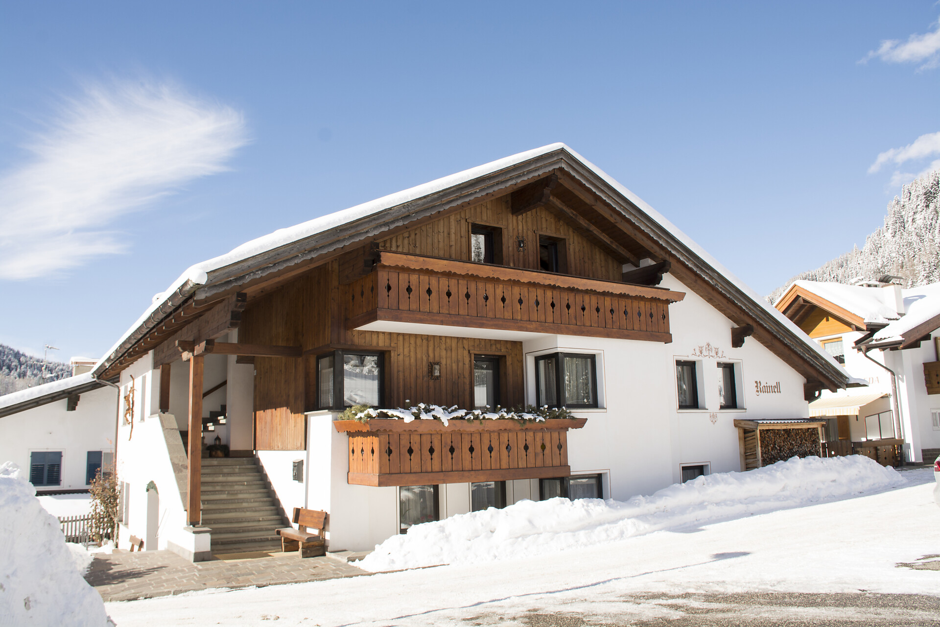 House Rainell in winter