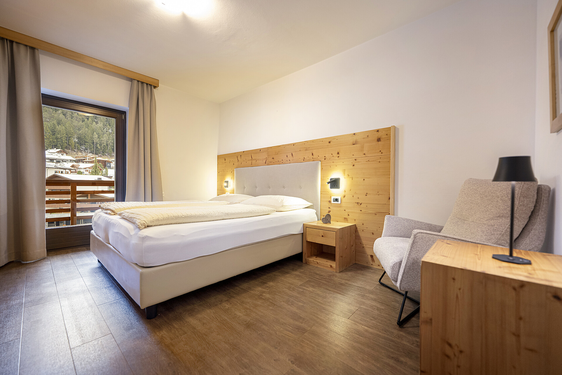 Camera matrimoniale nell'appartamento “Elisa”