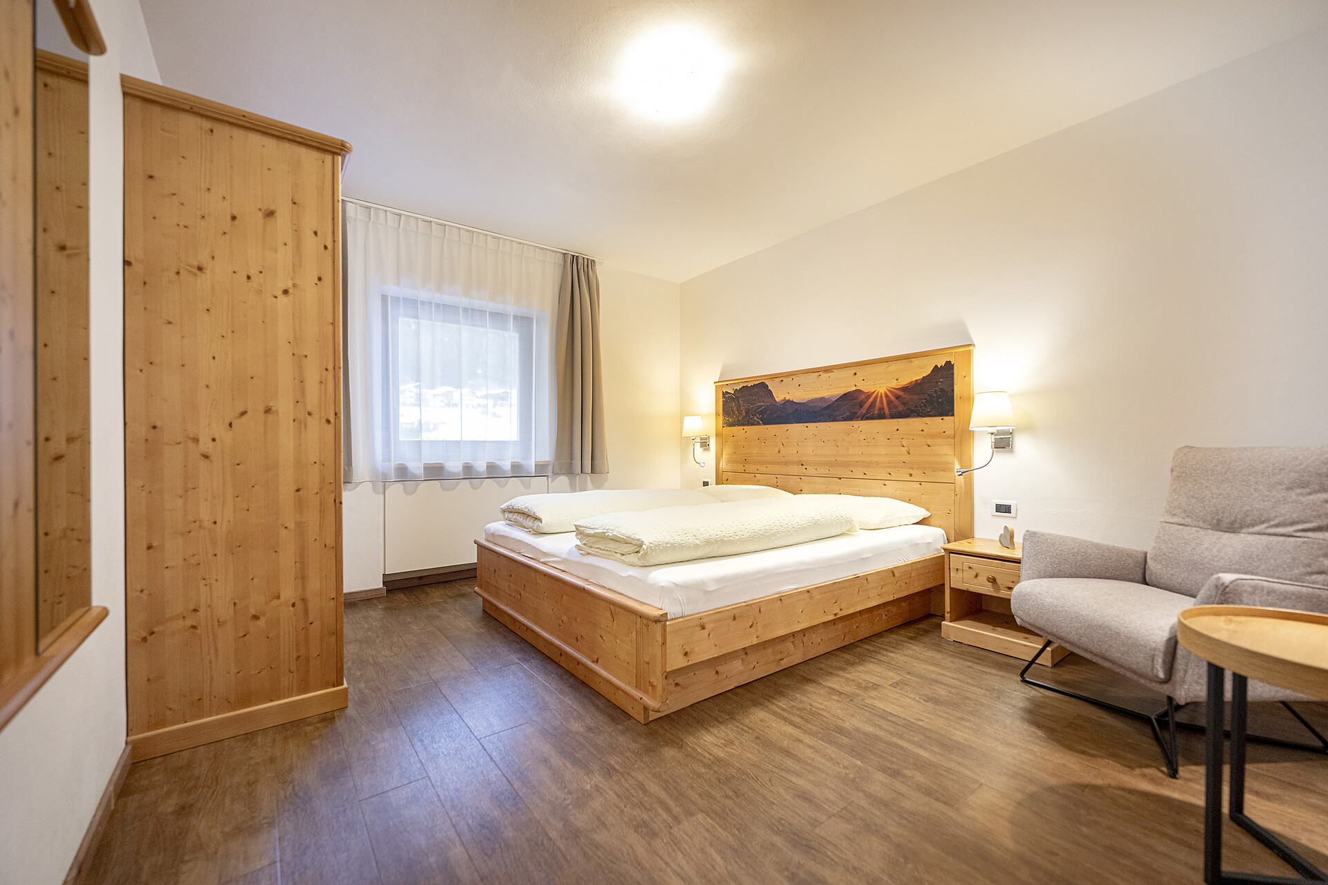 Camera da letto nell'appartamento Julia