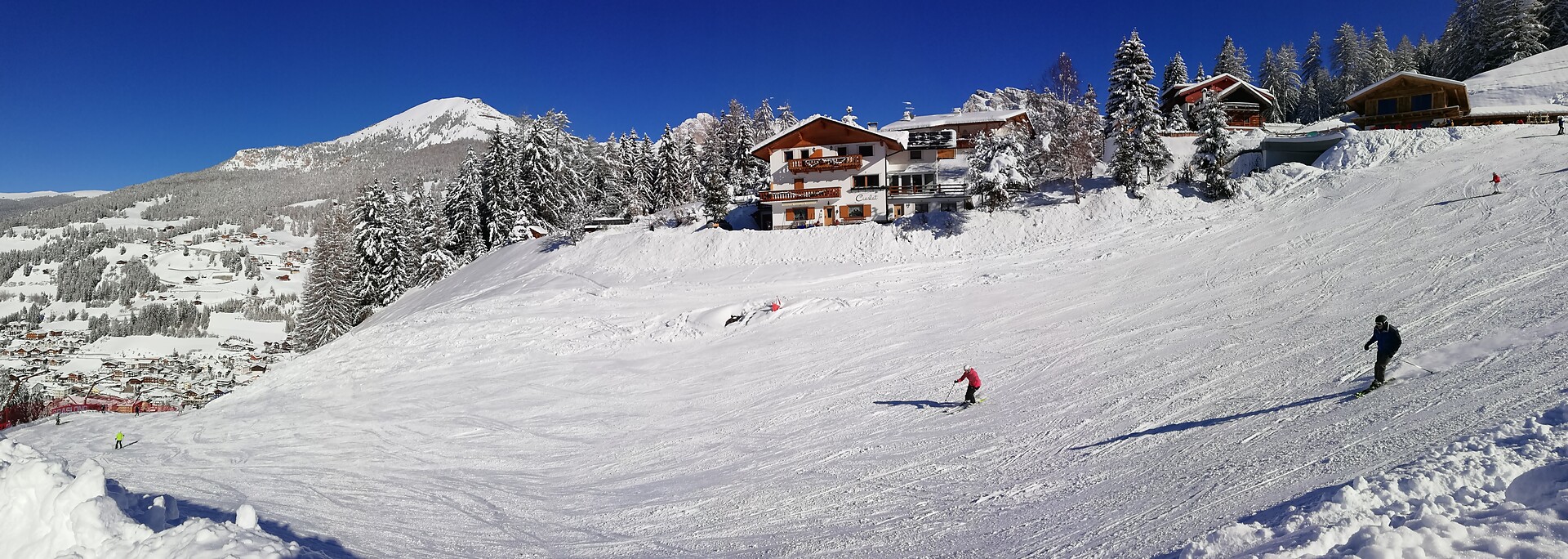 Aussicht zum Langkofel