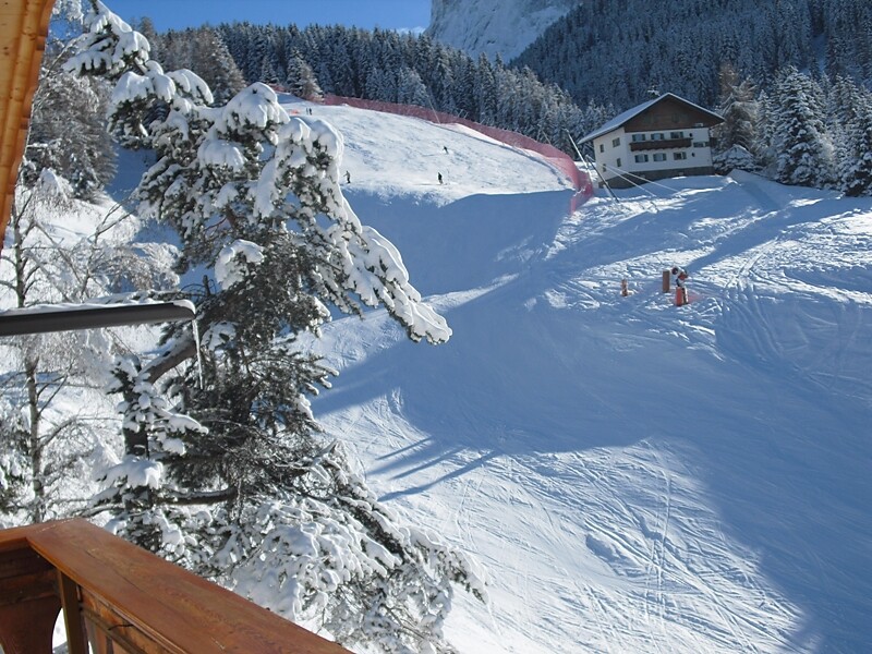 Aussicht zum Langkofel