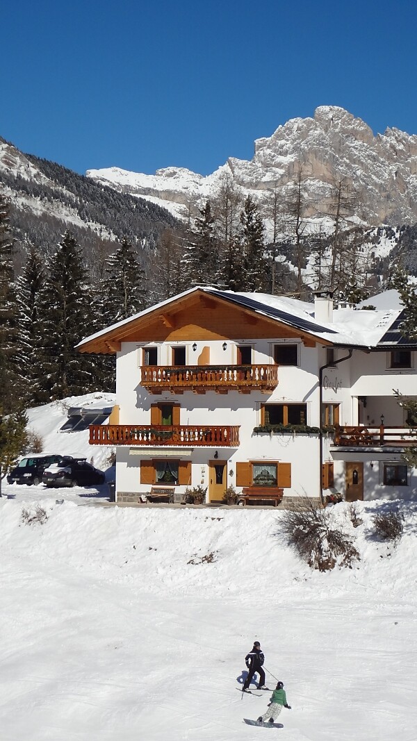Aussicht zum Langkofel