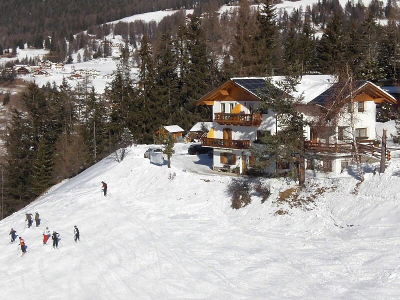 Aussicht zum Langkofel