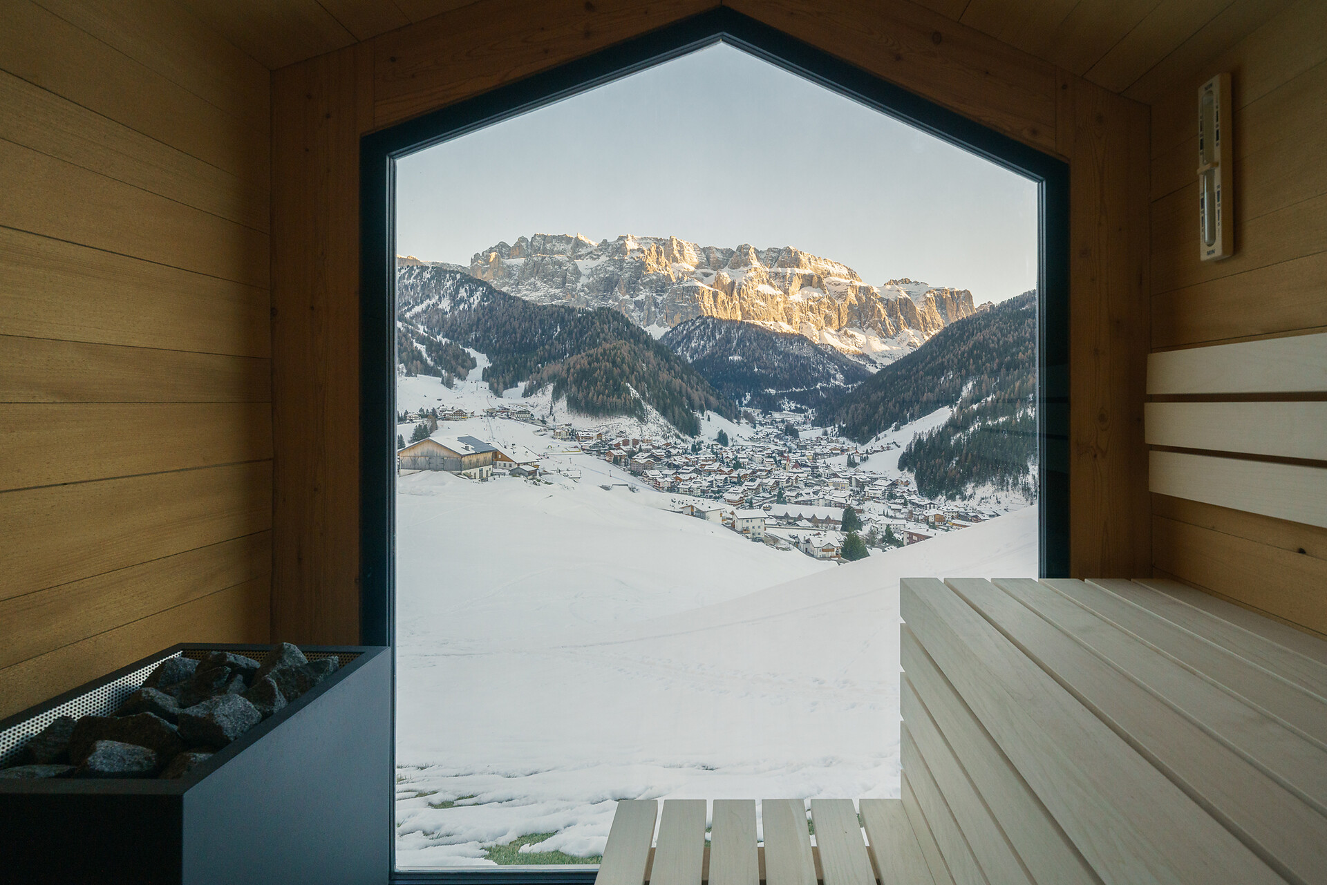 outdoor sauna