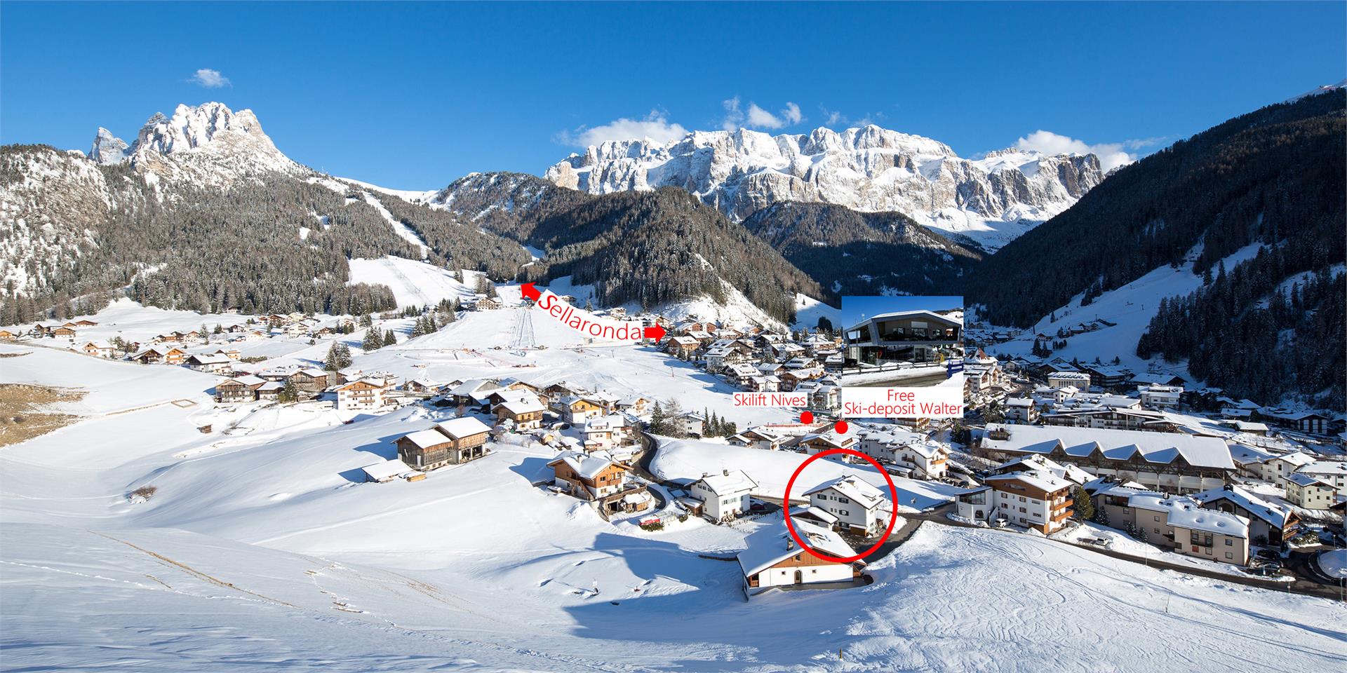 Apartments Justine - Wurdengeja Wolkenstein 5 suedtirol.info