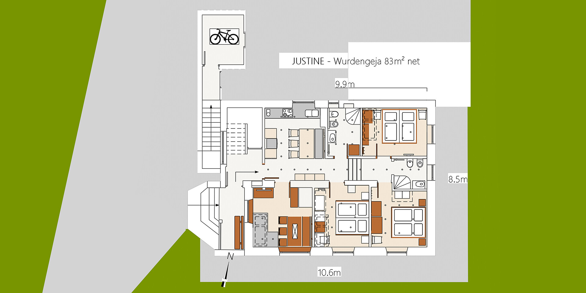 Apartments Justine