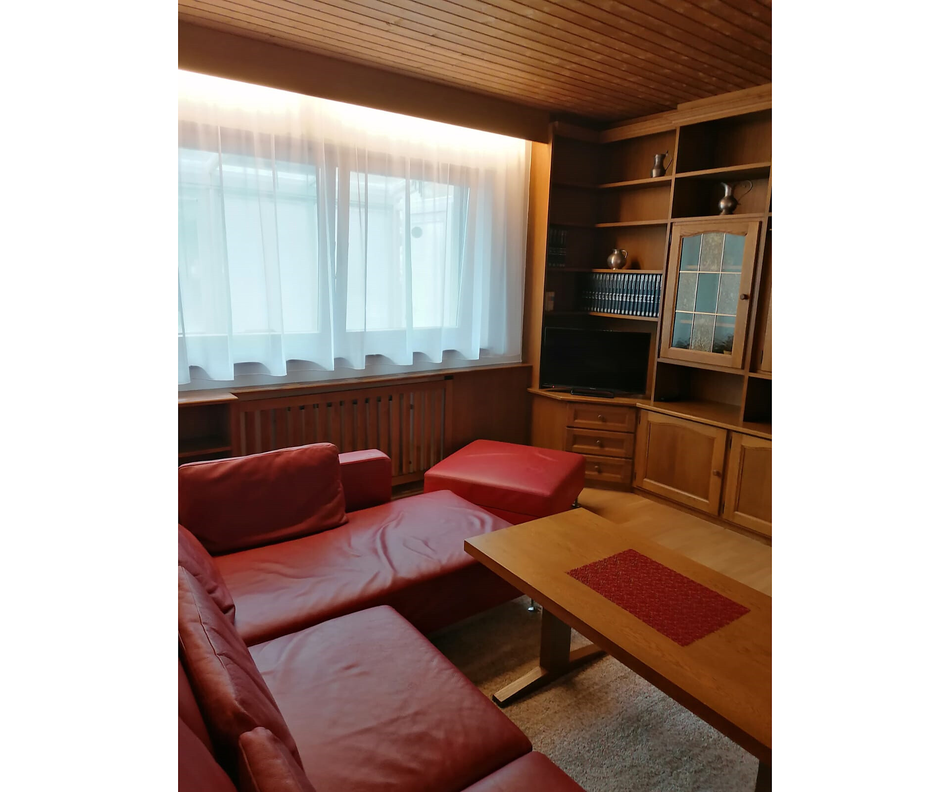 Appartement Parterre Wohnzimmer