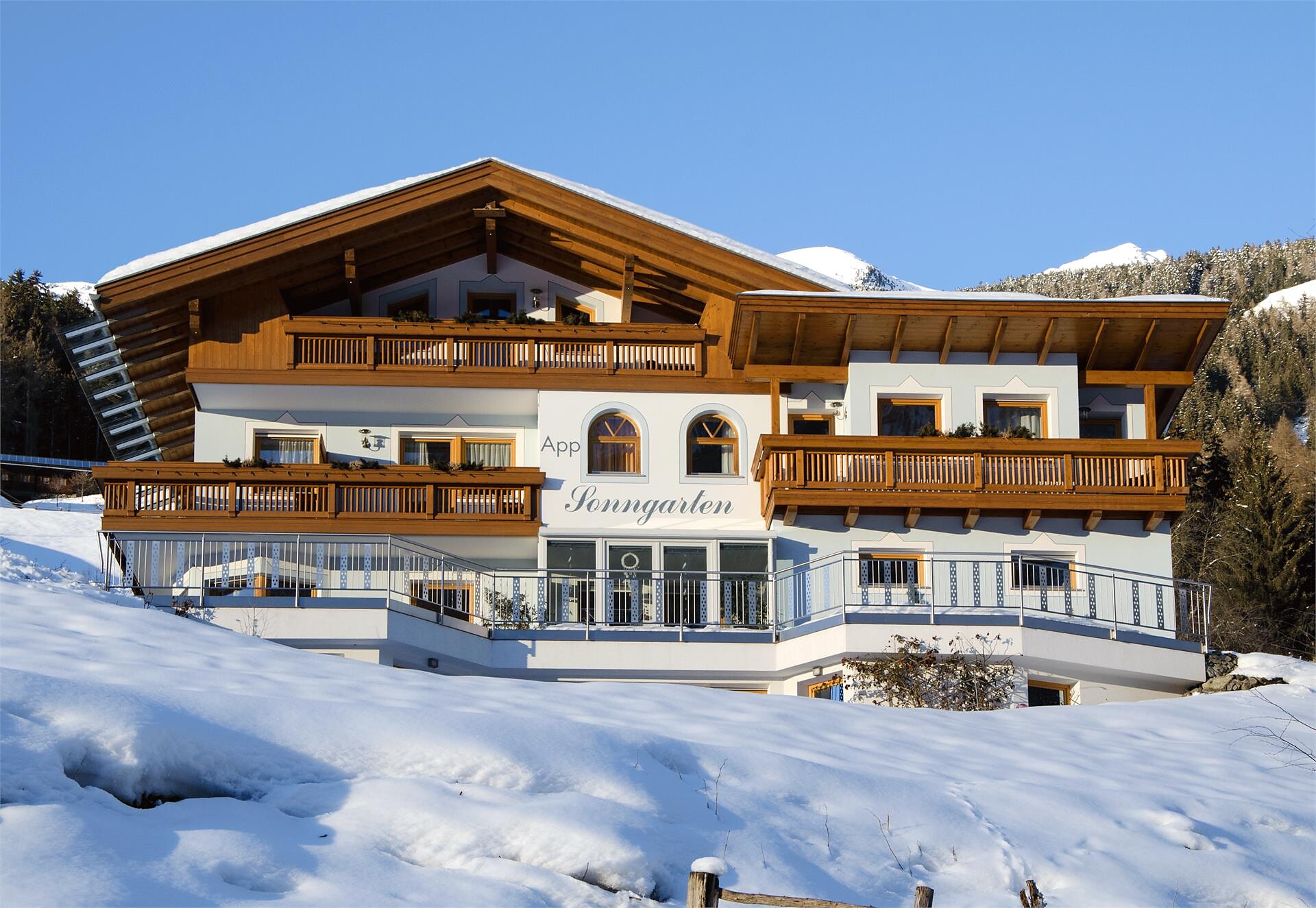 App. Sonngarten Inverno