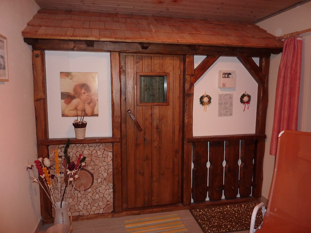 gemütliche Sauna im Lunzer Garten
