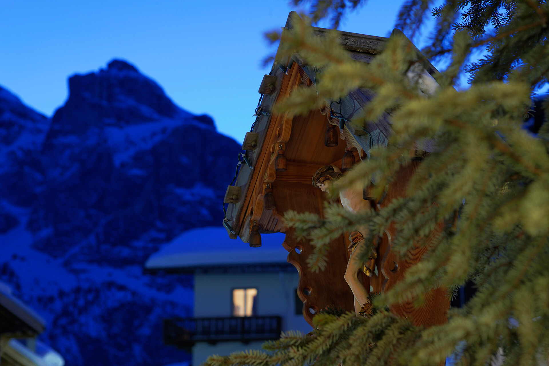 Abend Winter
