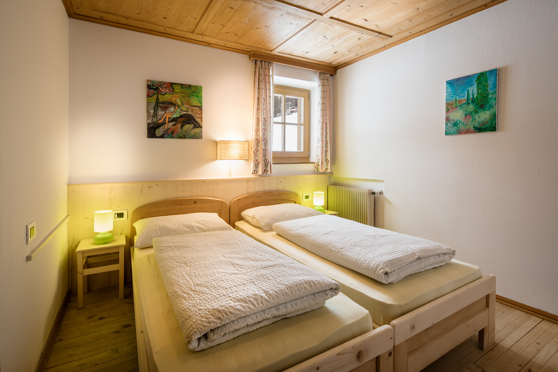 Zimmer mit 2 getrennte Betten 85,00 cm x 200