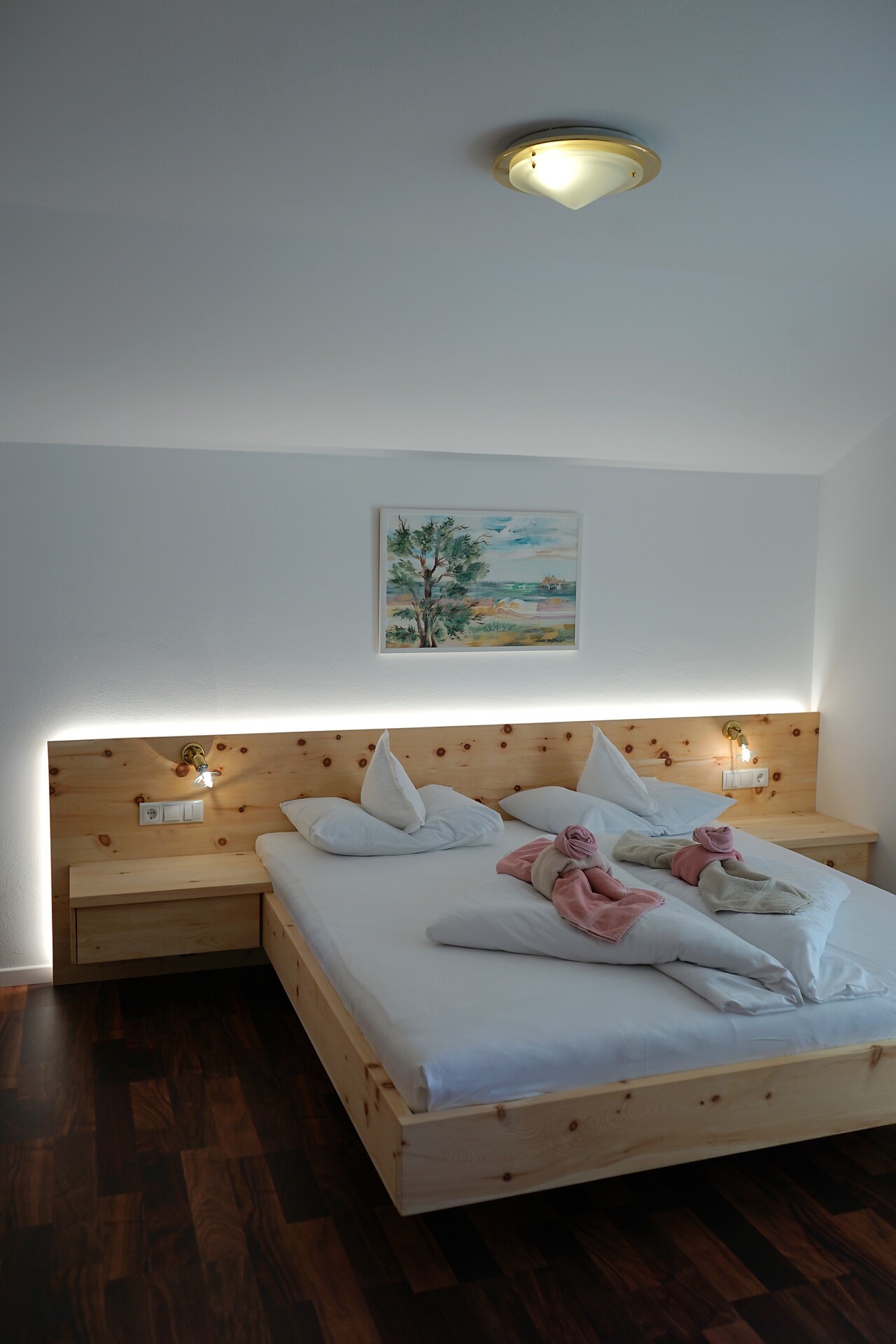 Bedroom of the Pine apartament
