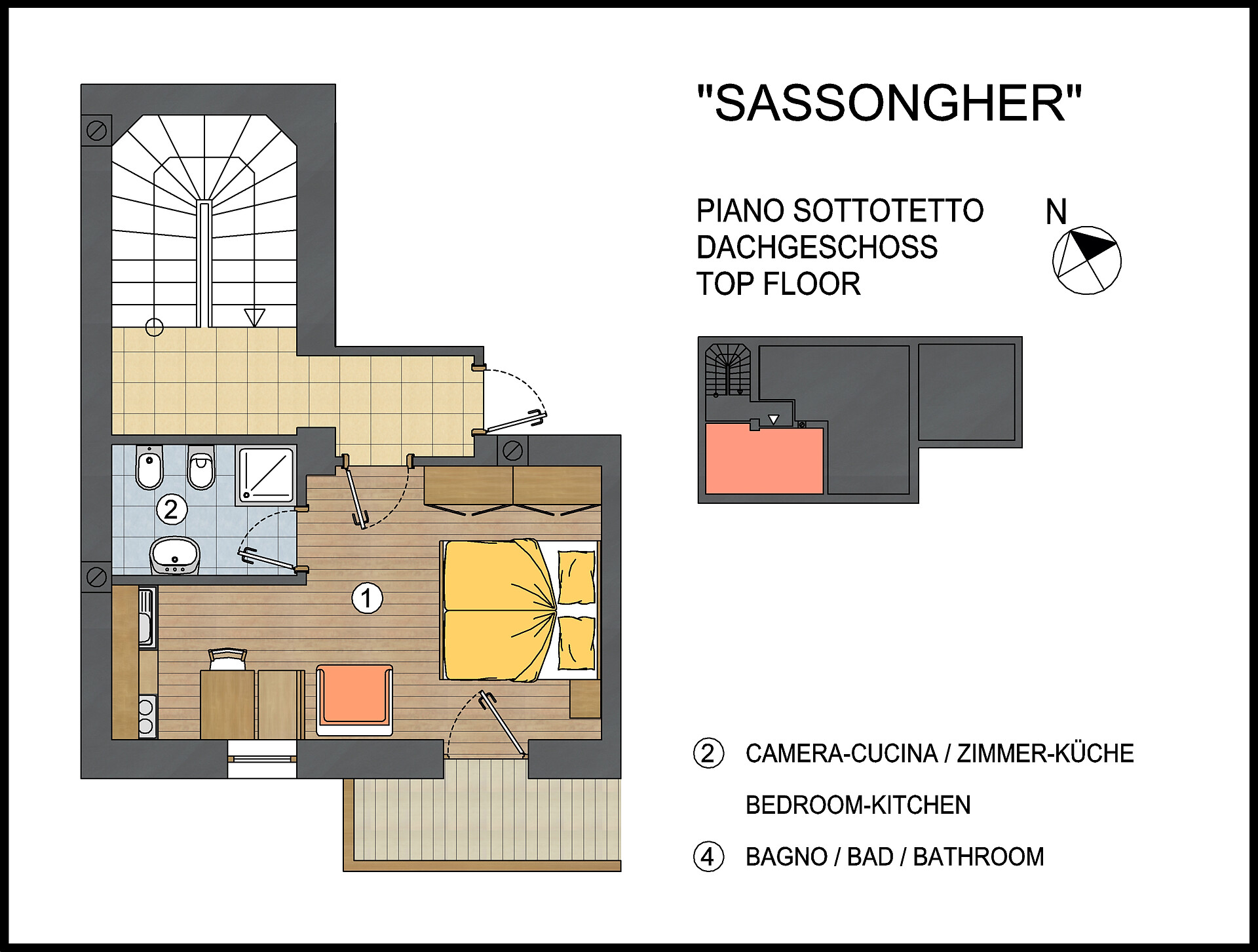 Composizione Sassongher