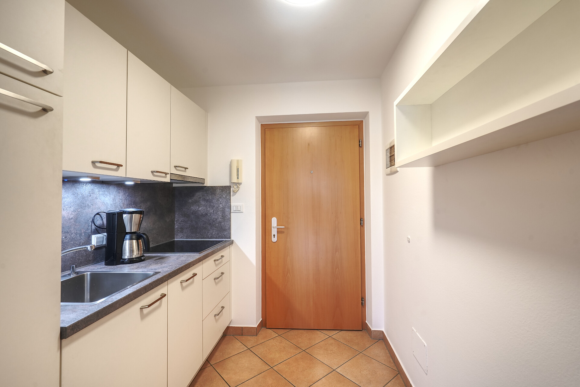 View to the kitchen