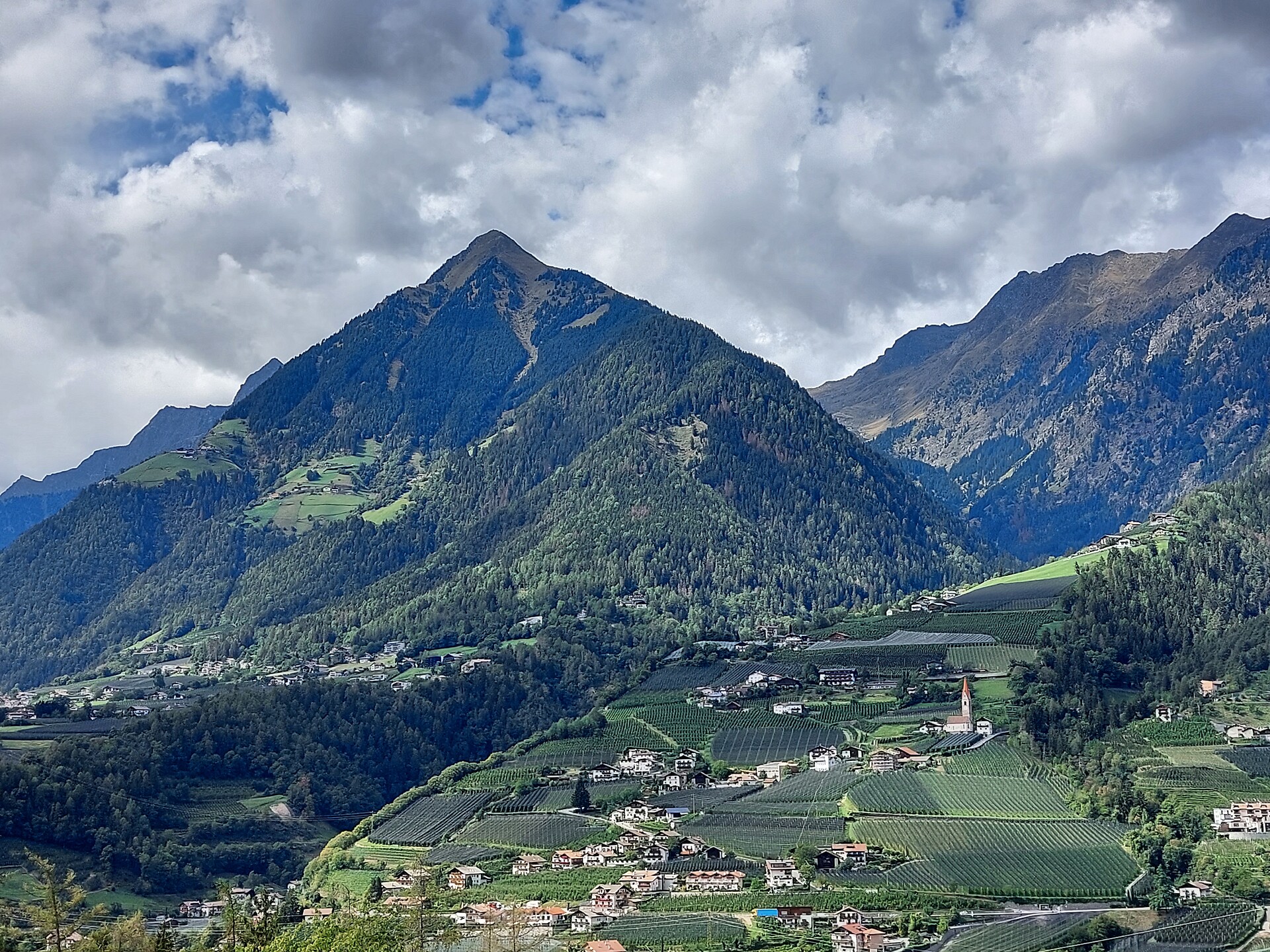 Ausblick vom Balkon der 2.Heimat