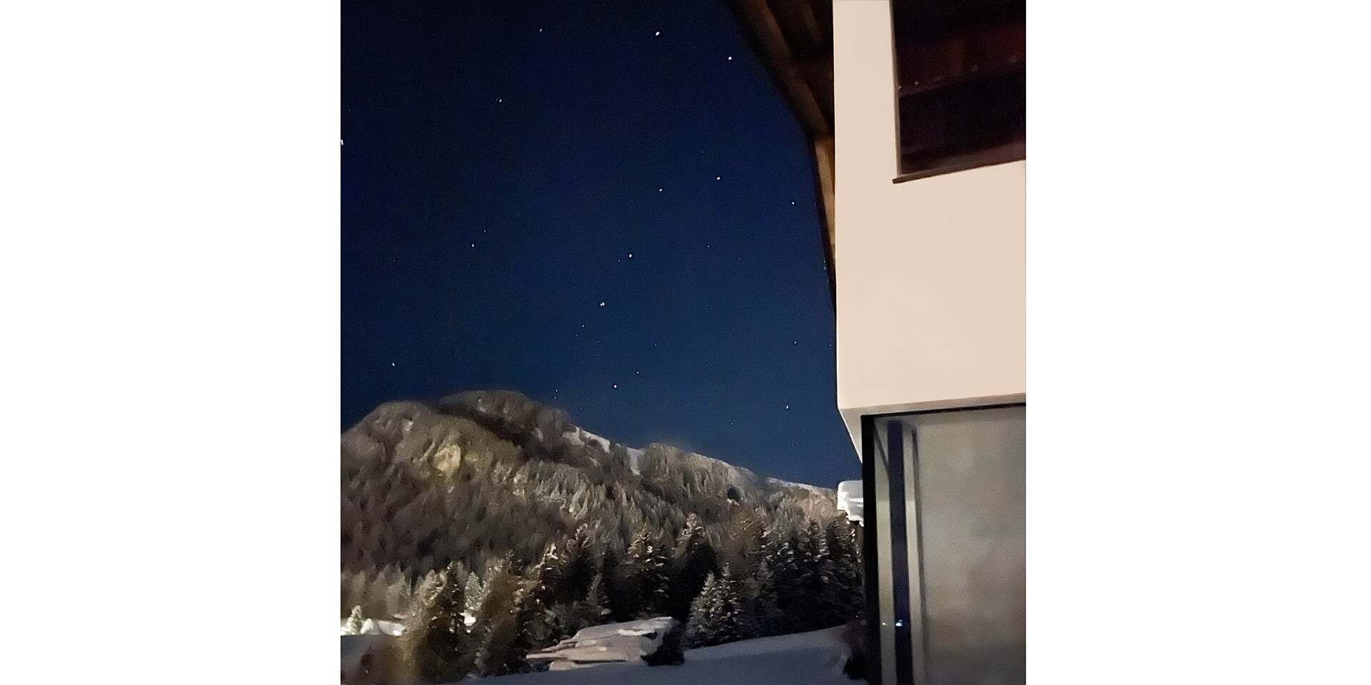 Wildromantik von der Terrasse