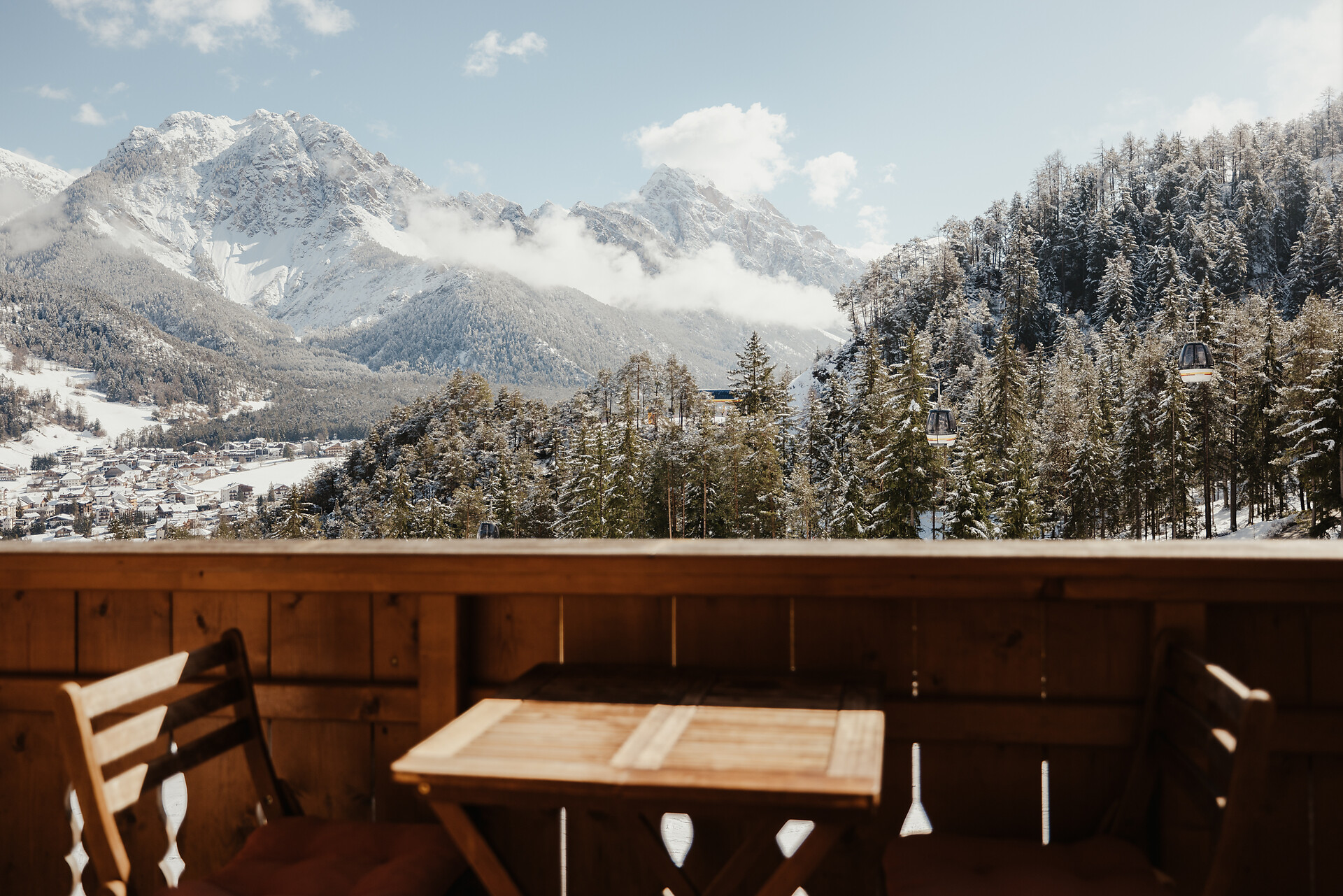 Sicht vom Balkon