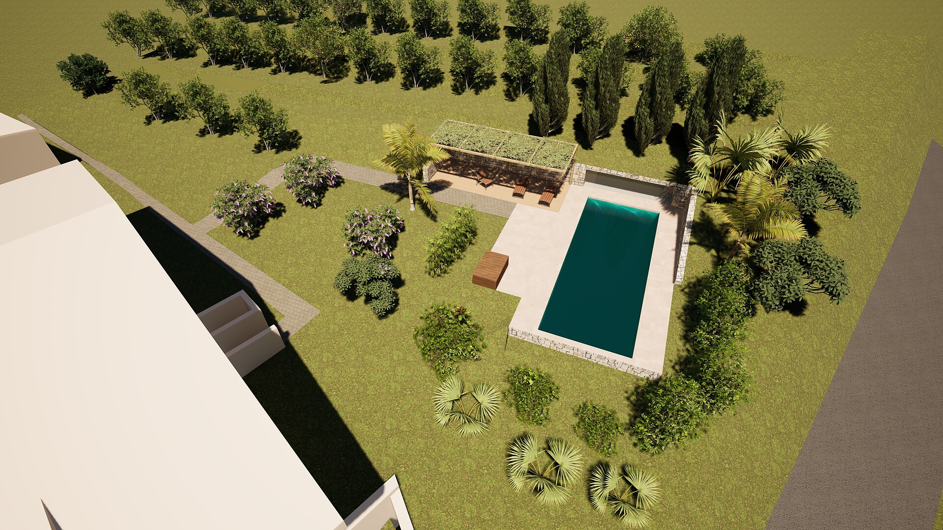 Nuova piscina esterna