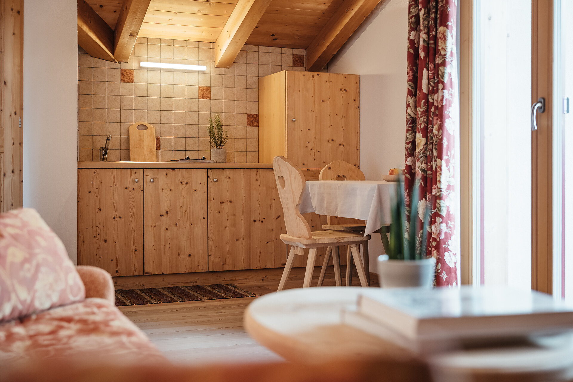 Einzimmerwohnung für 2/4 Personen