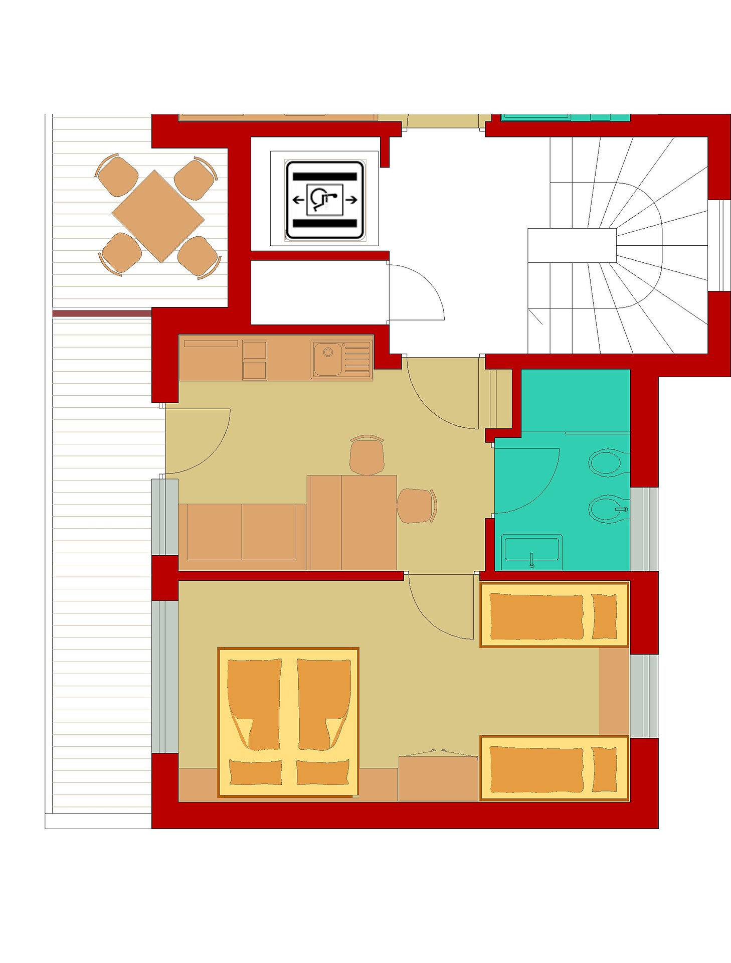 Appartamento Treffpunkt Wiere 221