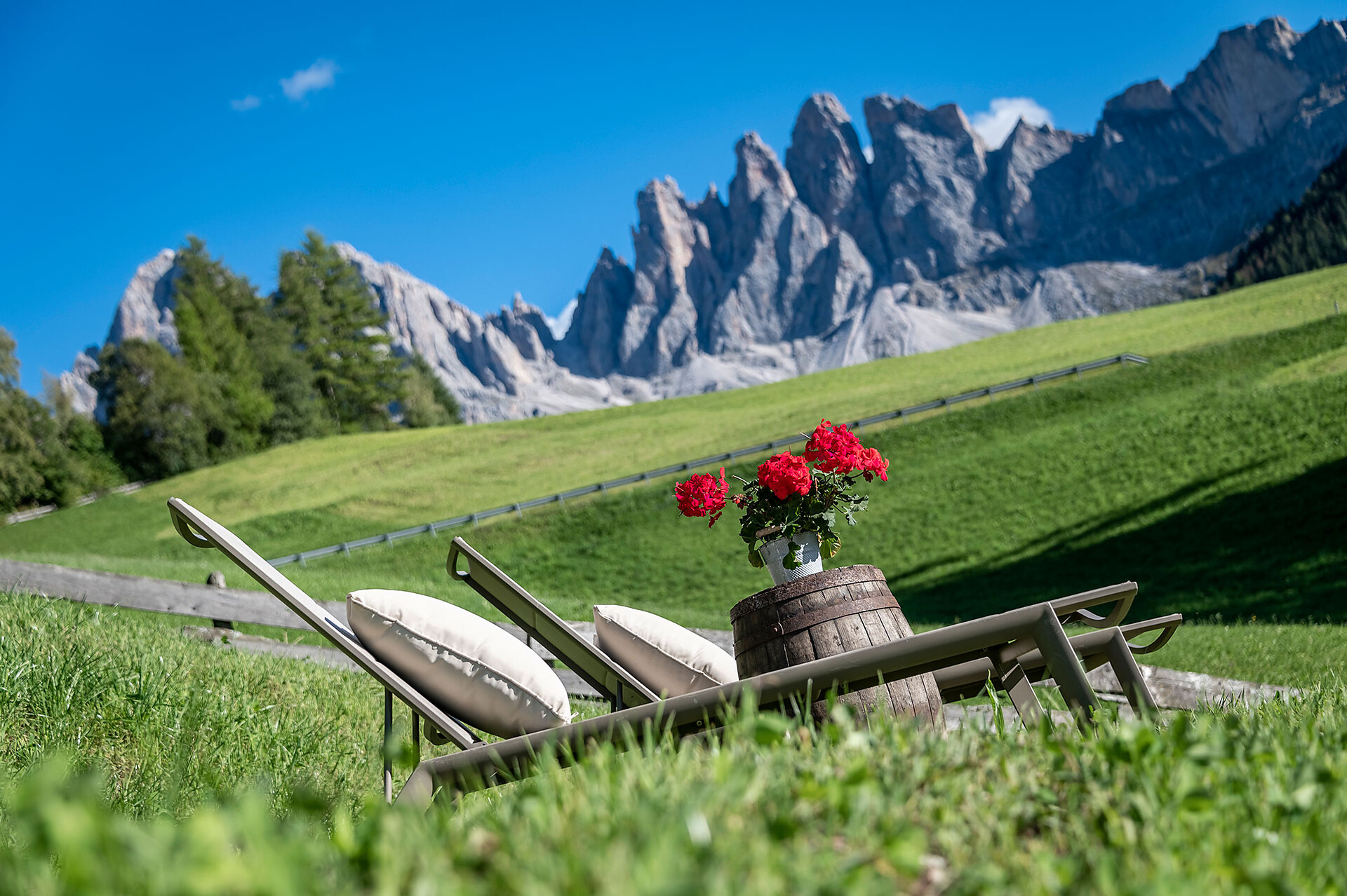 Ralaxtime mit Bergblick
