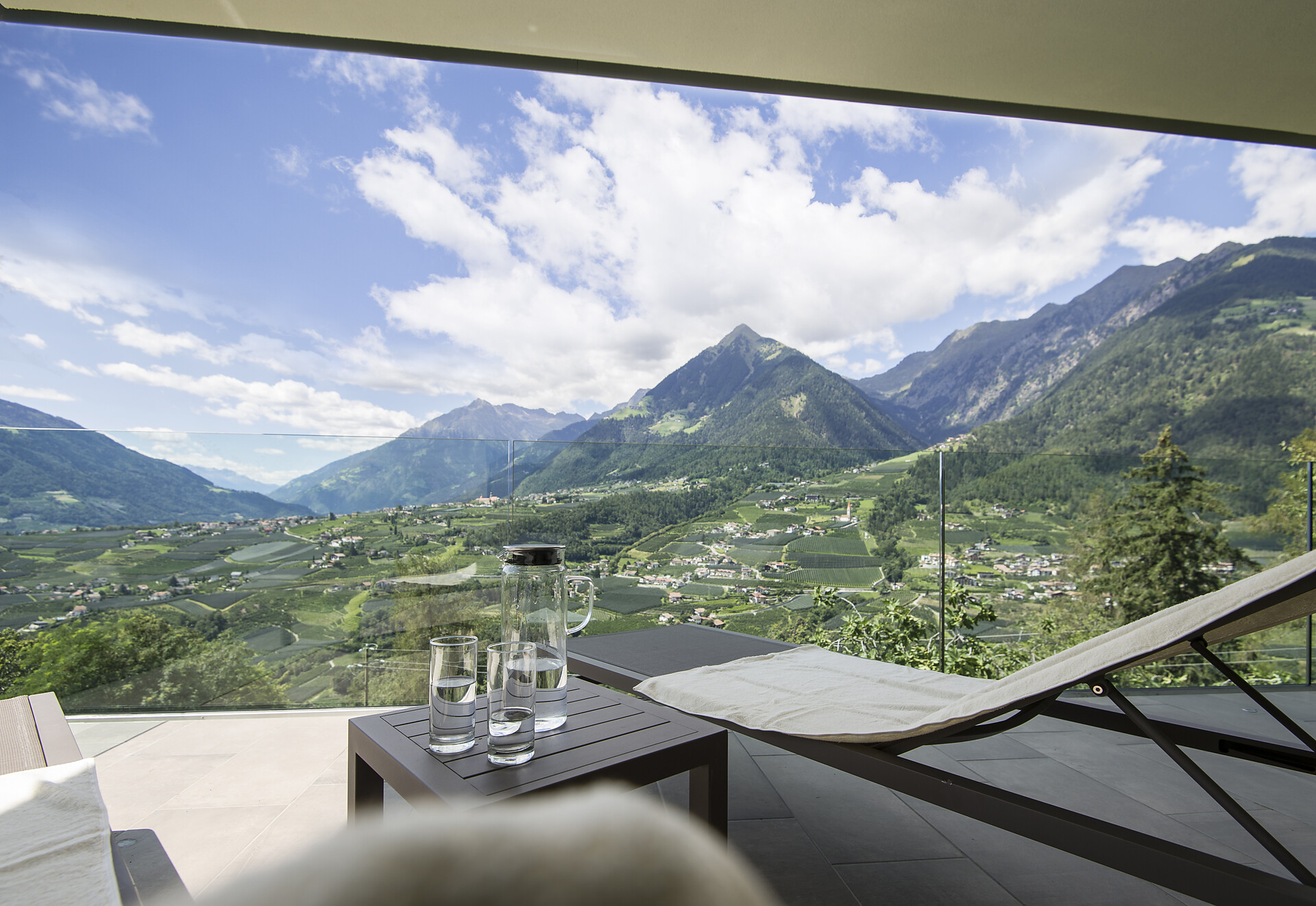 View to the valley