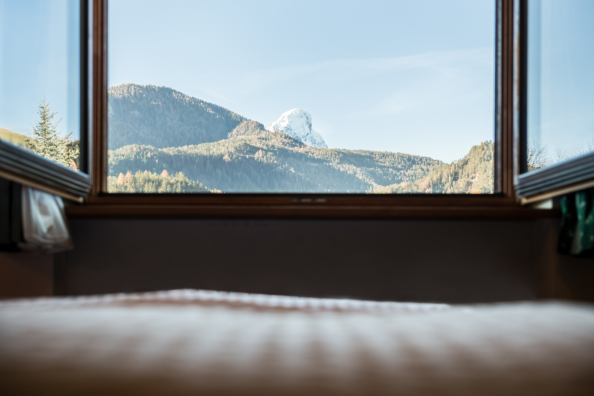 Vista dall'appartamento Pütia