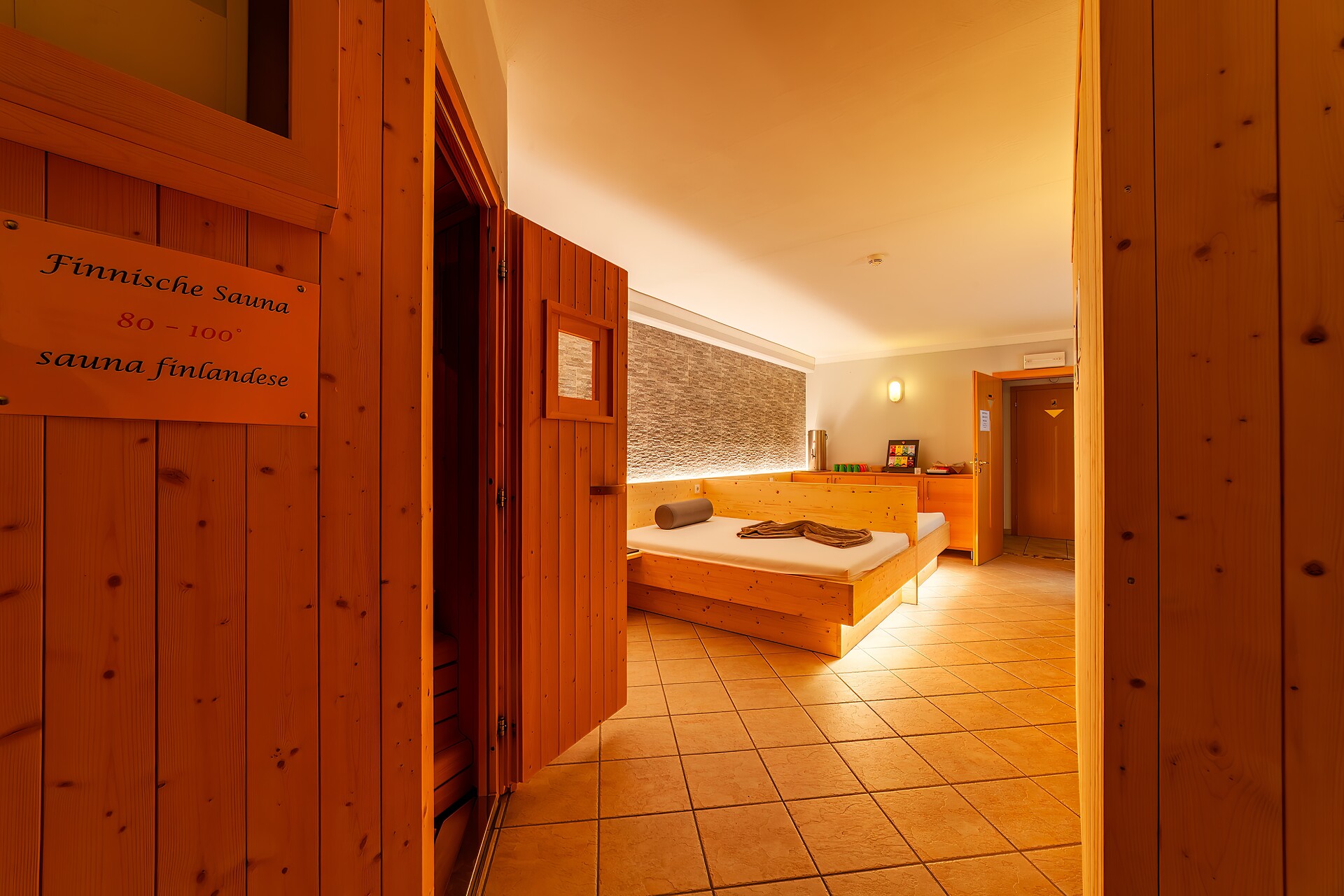 Sauna/Ruheraum