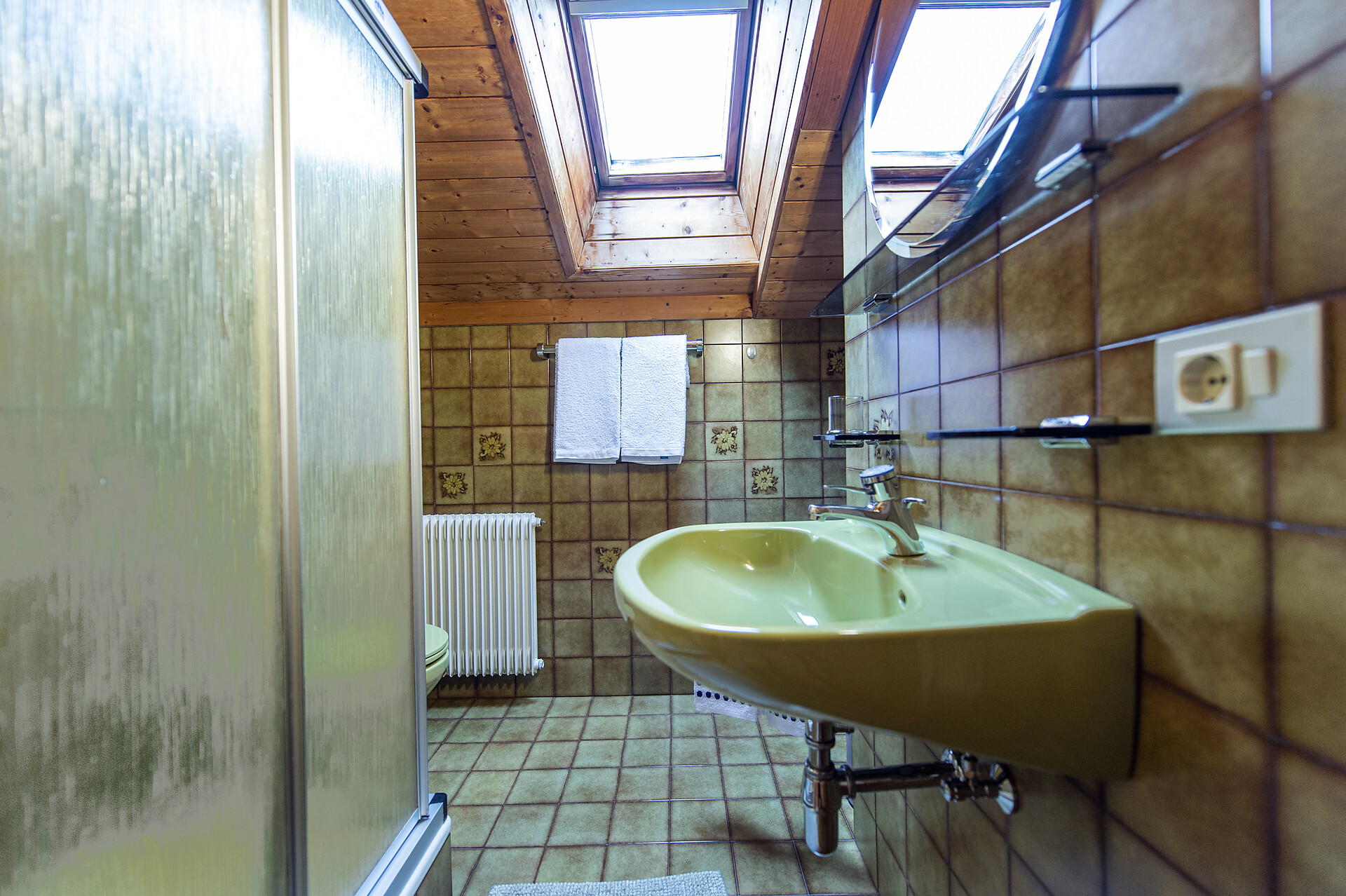 bathroom with shower