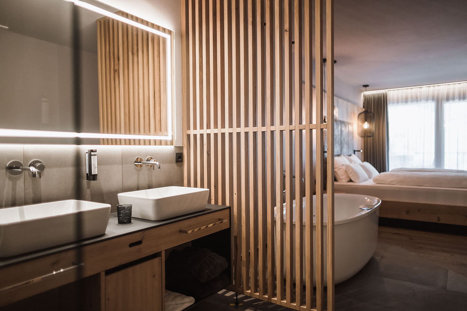 apartment mit Swirlwanne