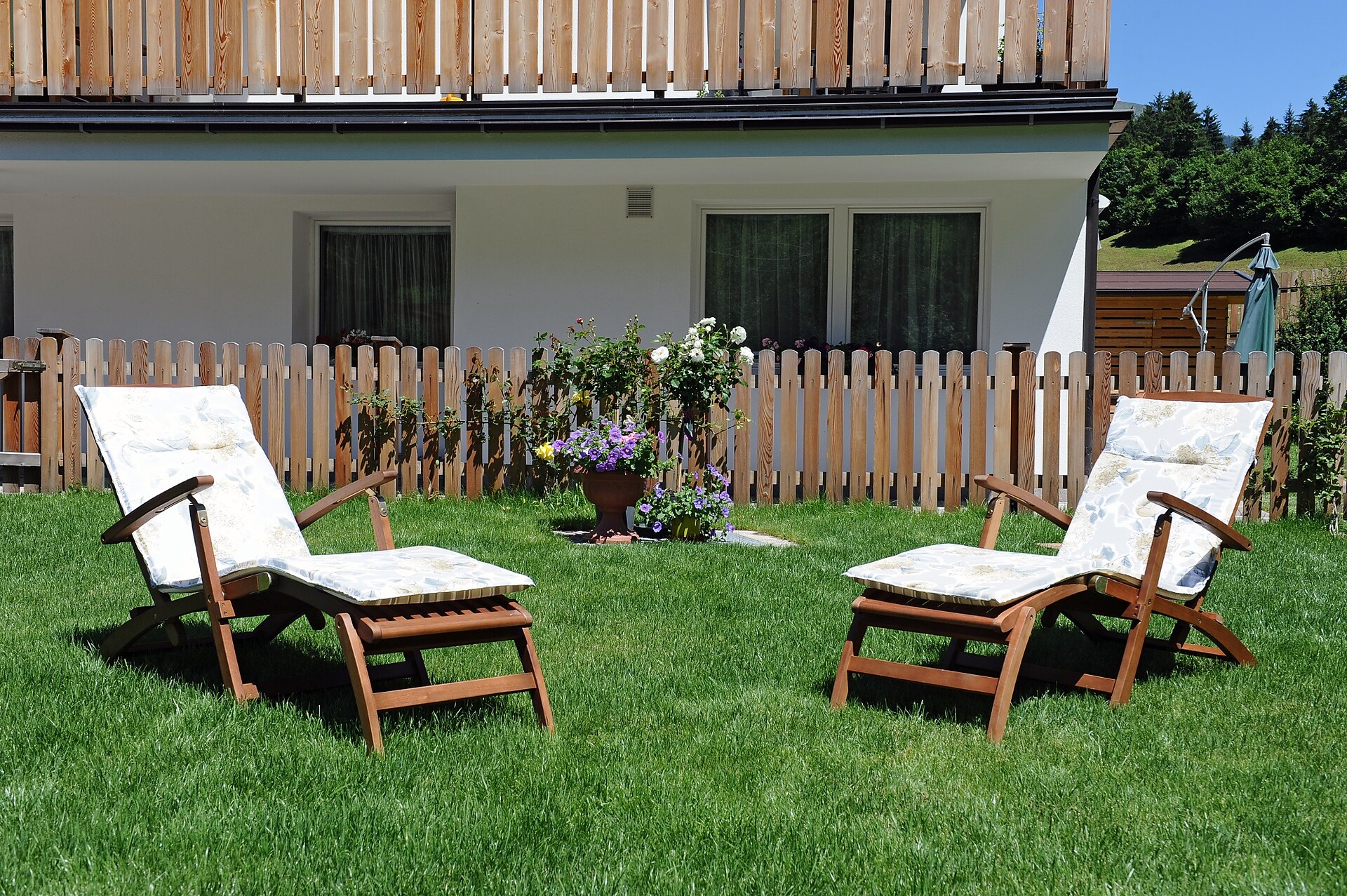 Ferienwohnungen mit Garten Haus Leni