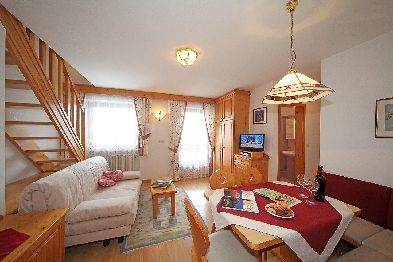 Living room with sleeping couch