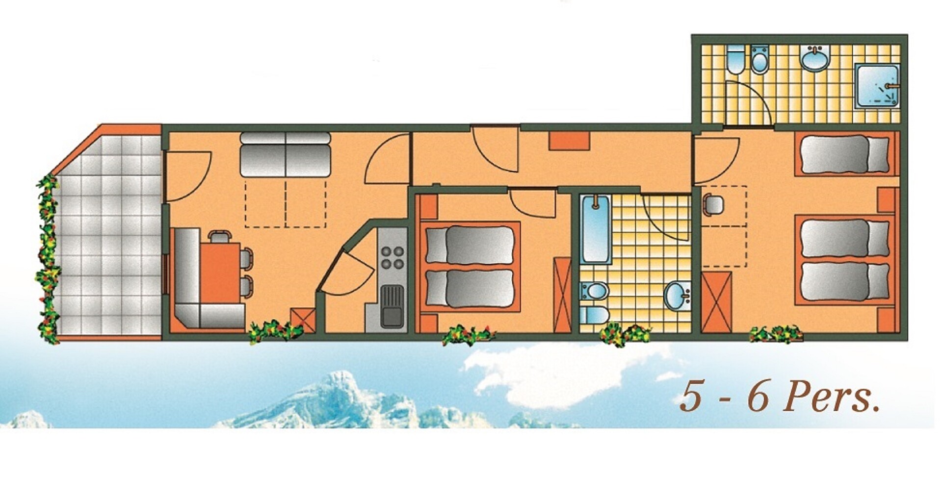 Planimetria appartamento 1