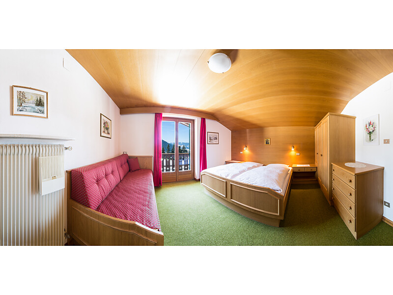 A double/triple bedroom