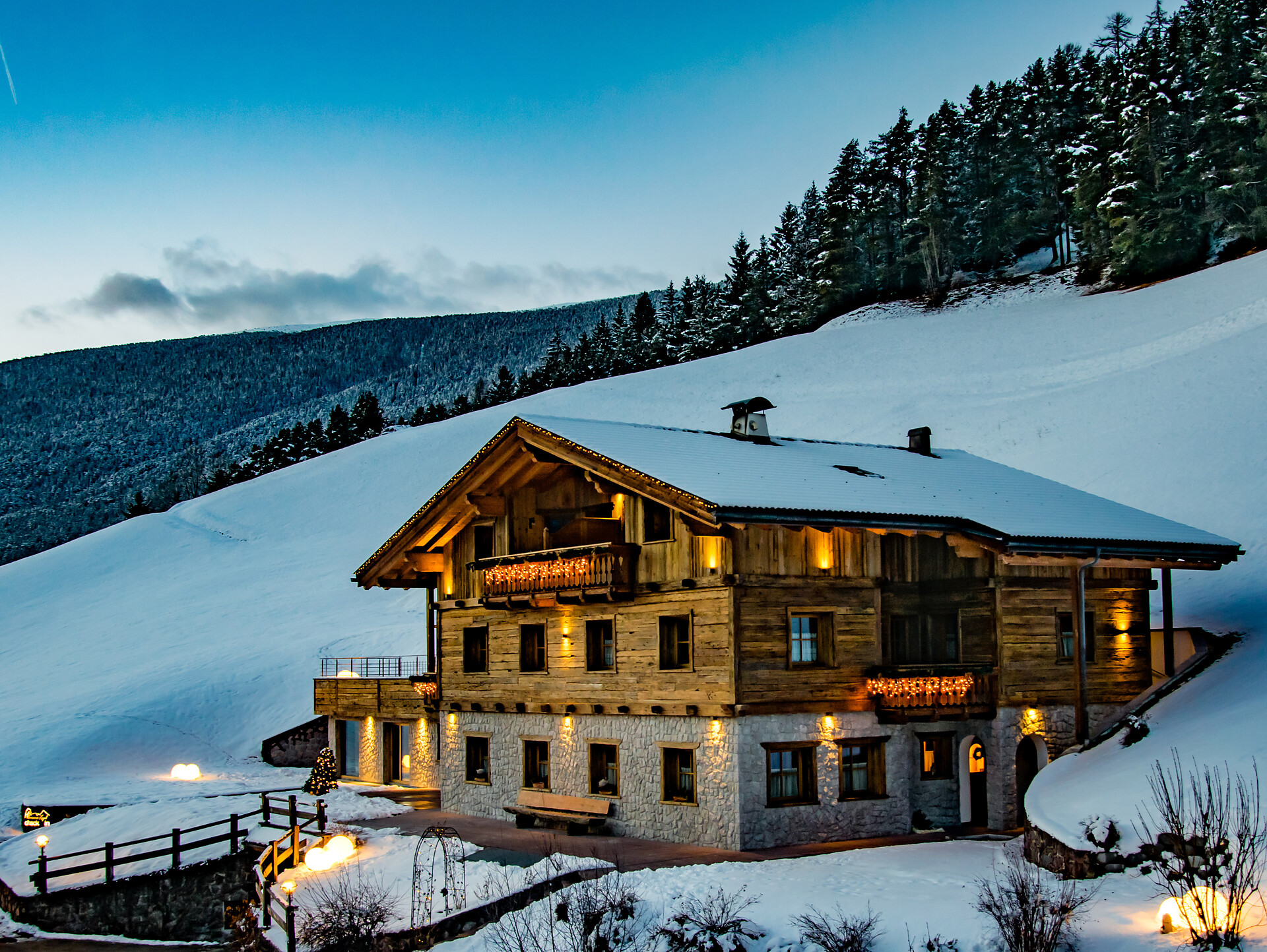 Alpinchalet Luispeck Winter
