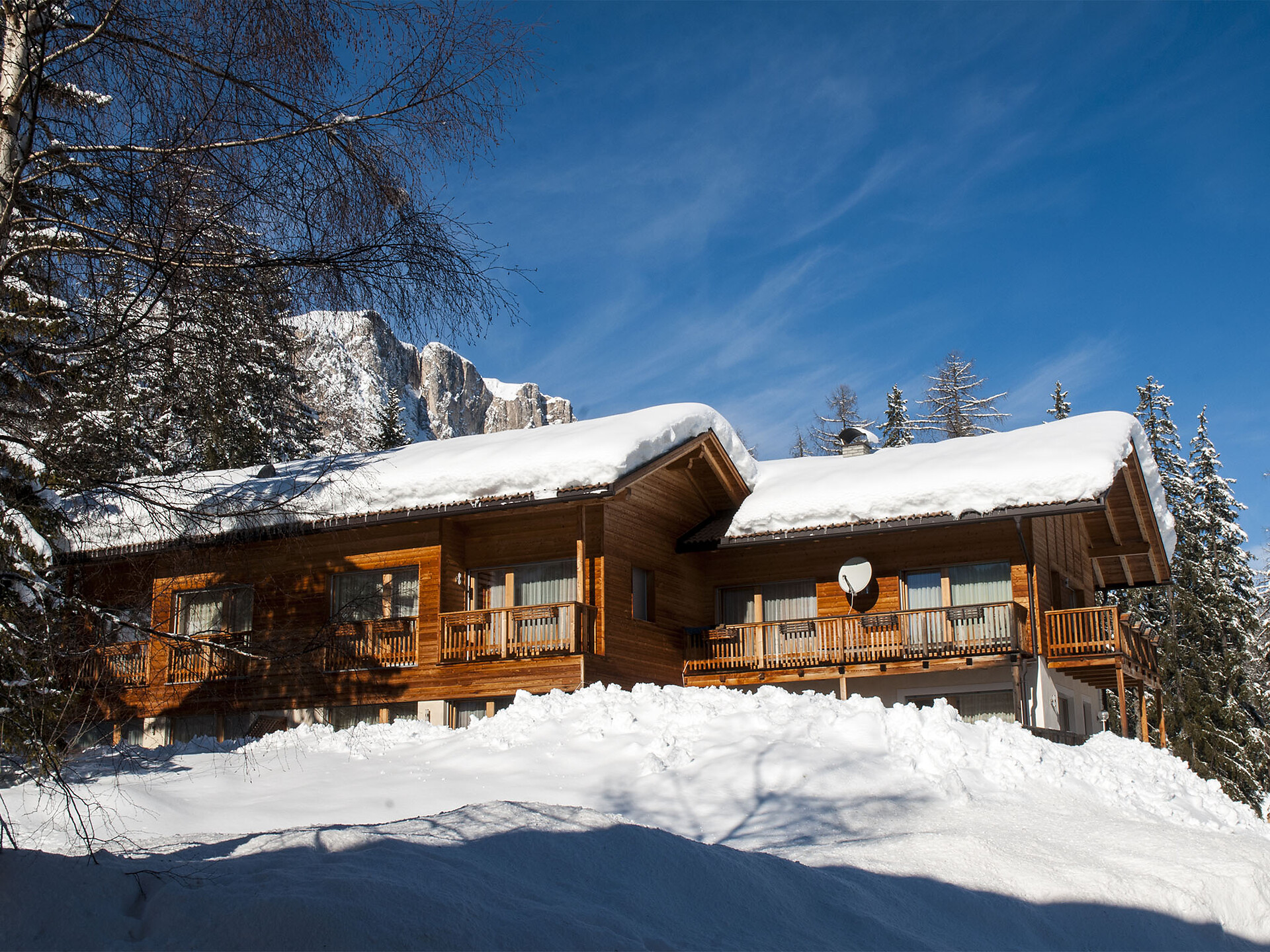 Chalet Susi in winter