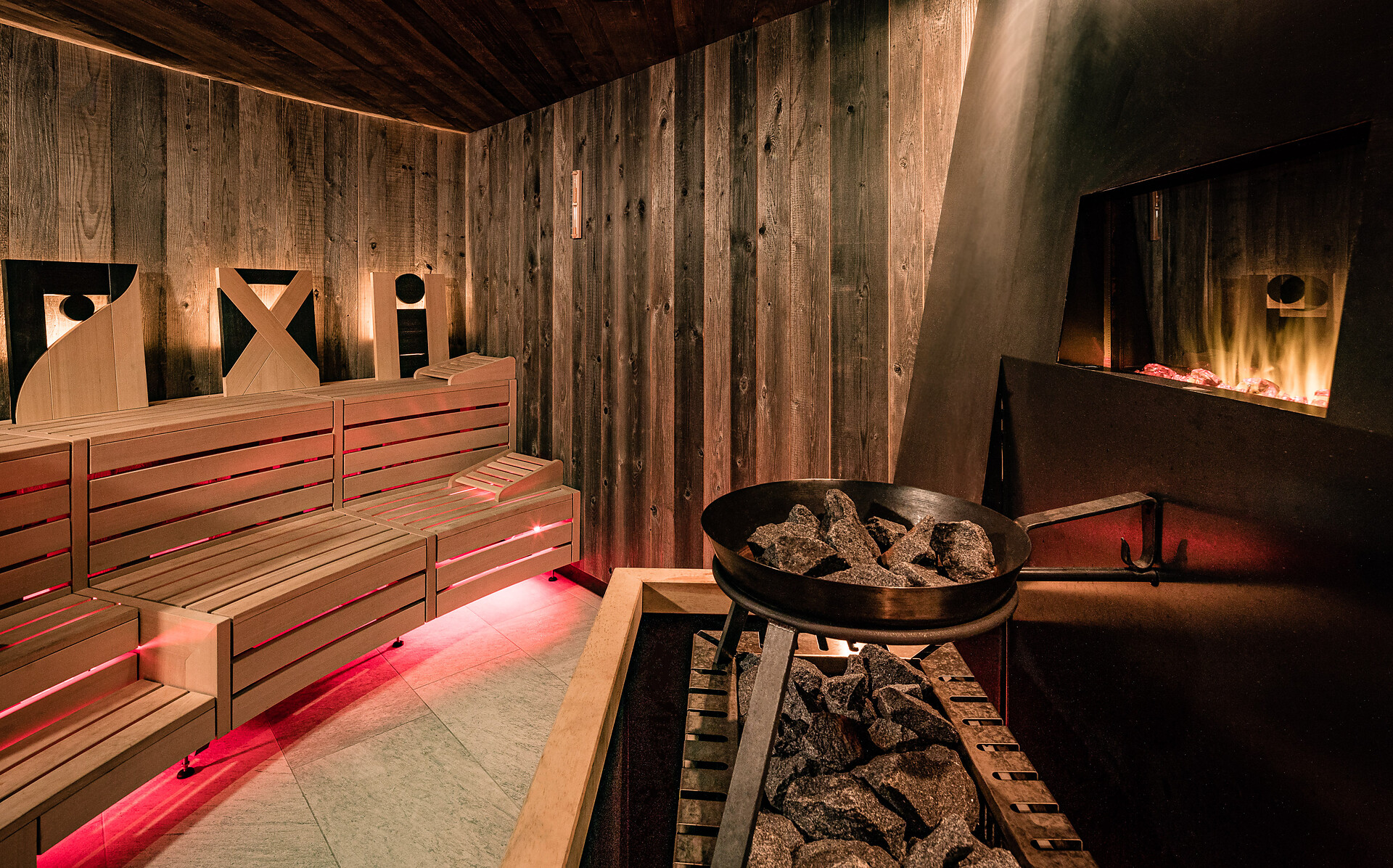 Sauna tirolese esterna