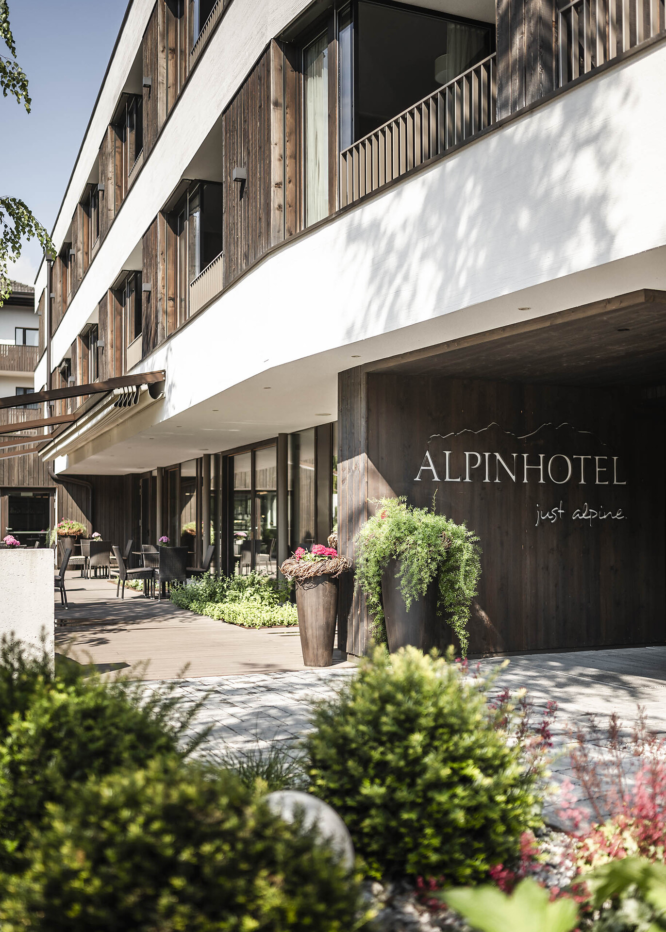 Eingang Hotel