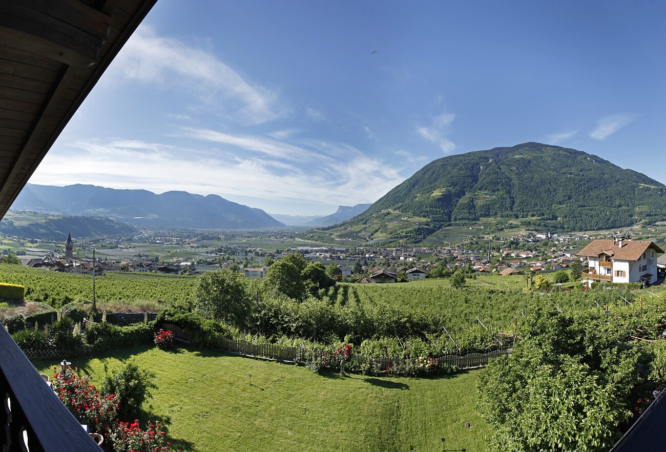 Balkonblick ins Etschtal