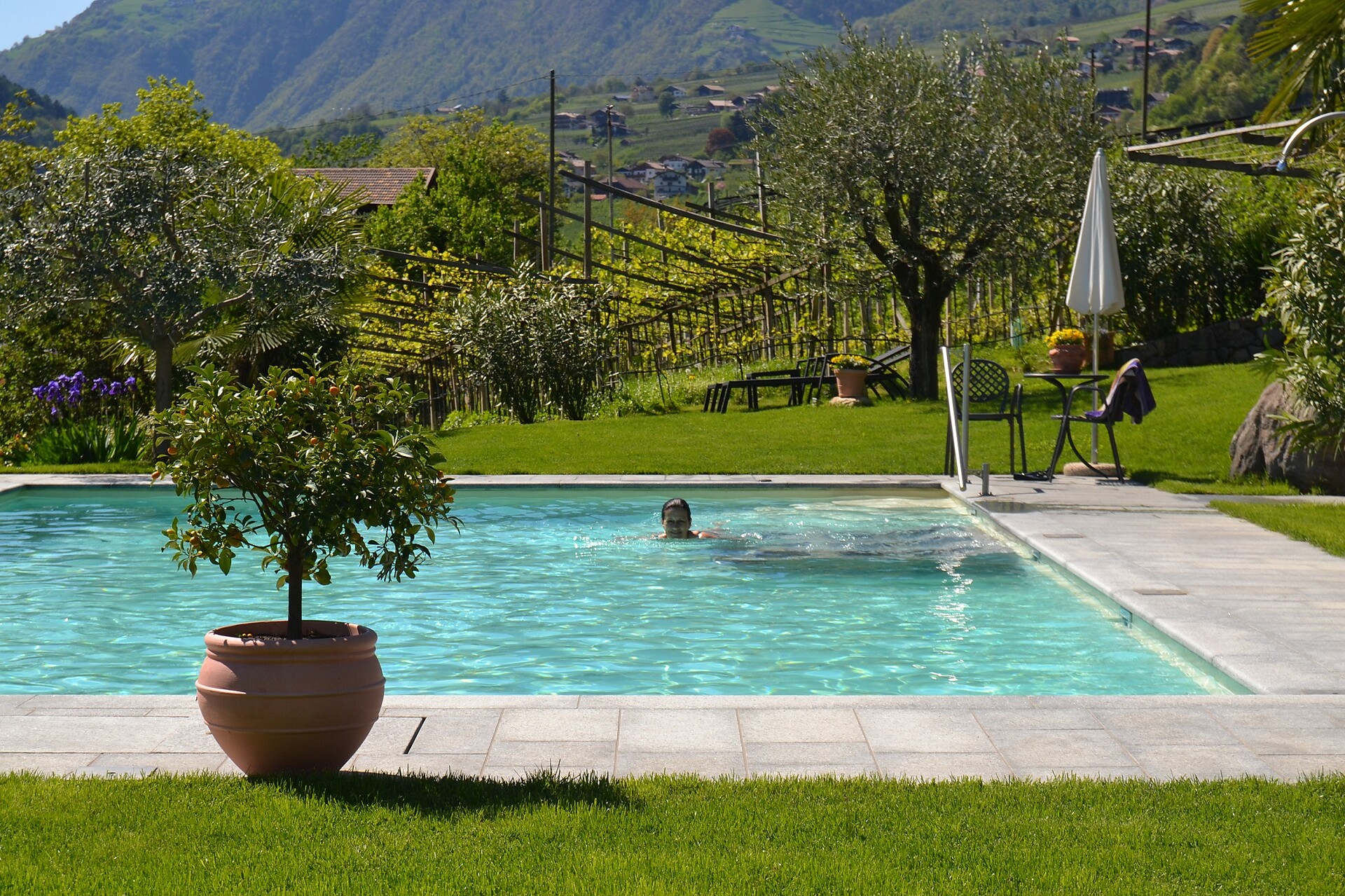 alagundis hotel apartment meran whirl pool