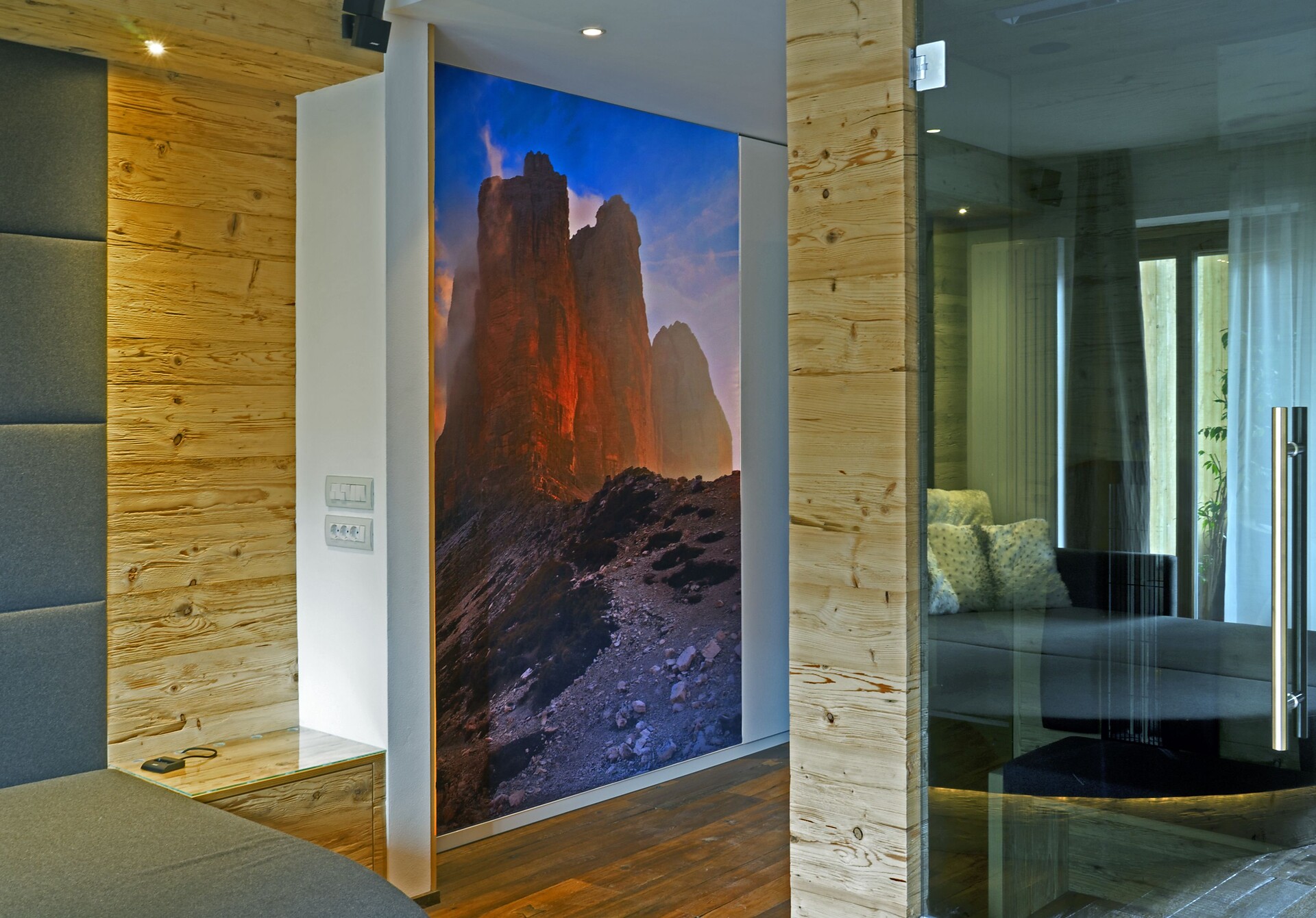 Deluxe apartment Dolomites with privat sauna e jacuzzi