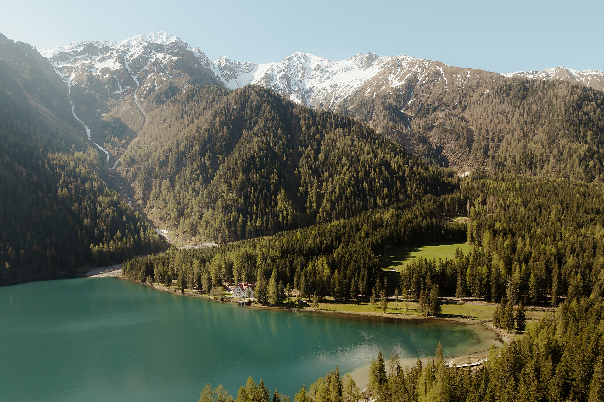 Antholzer Widsee Haus Panorama