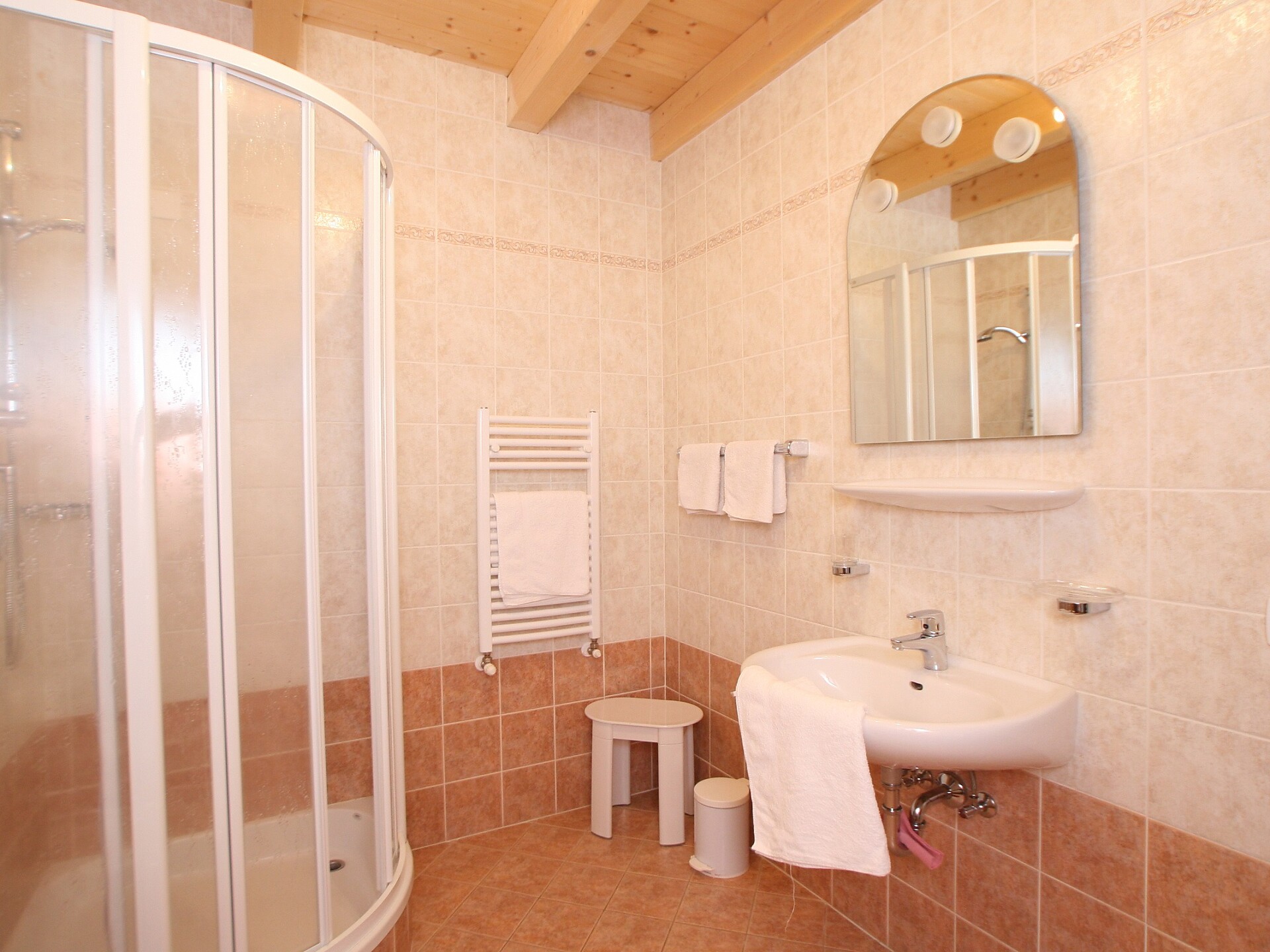 Bagno con doccia Piz La Ila