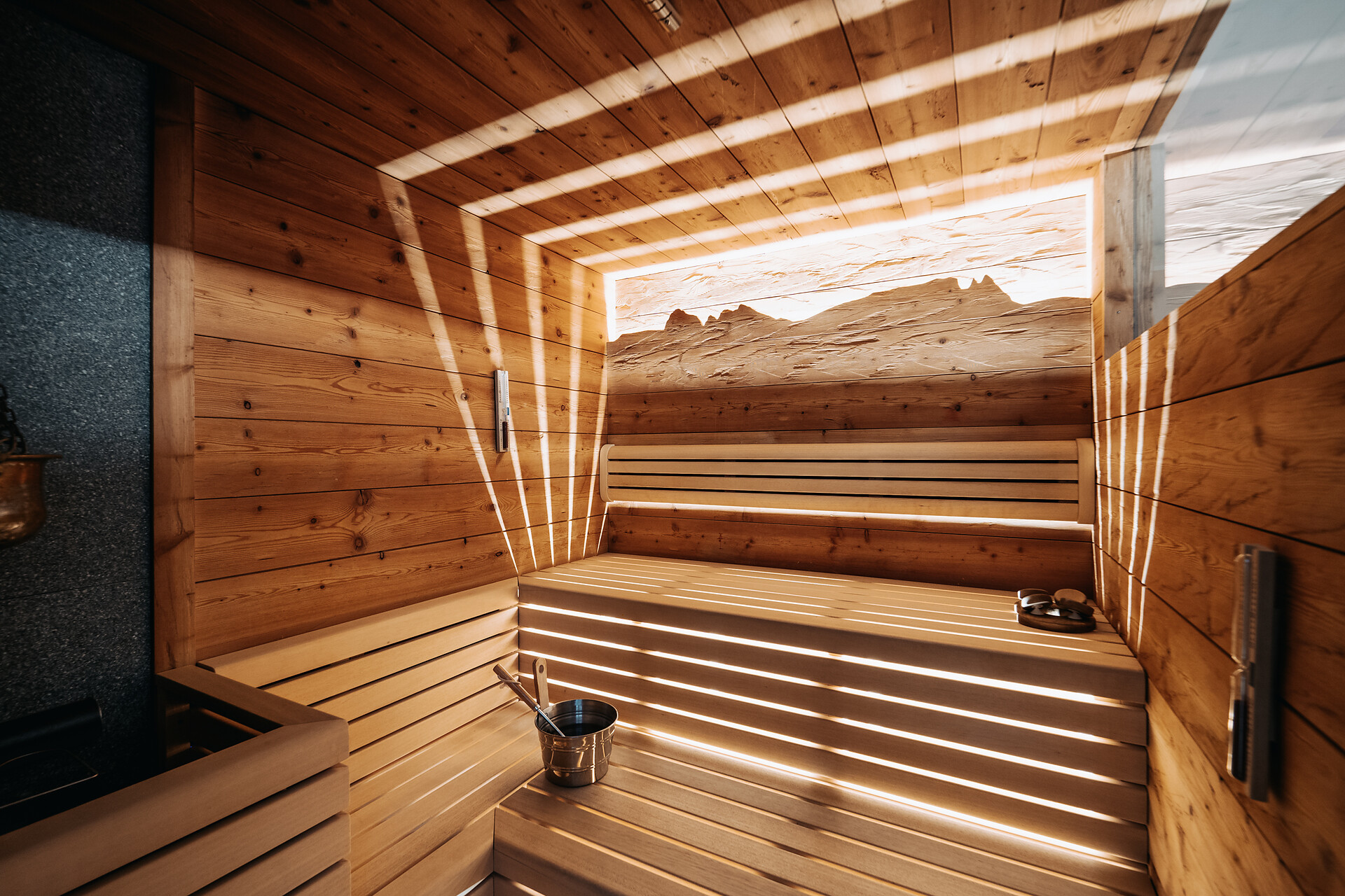 Finnische Sauna
