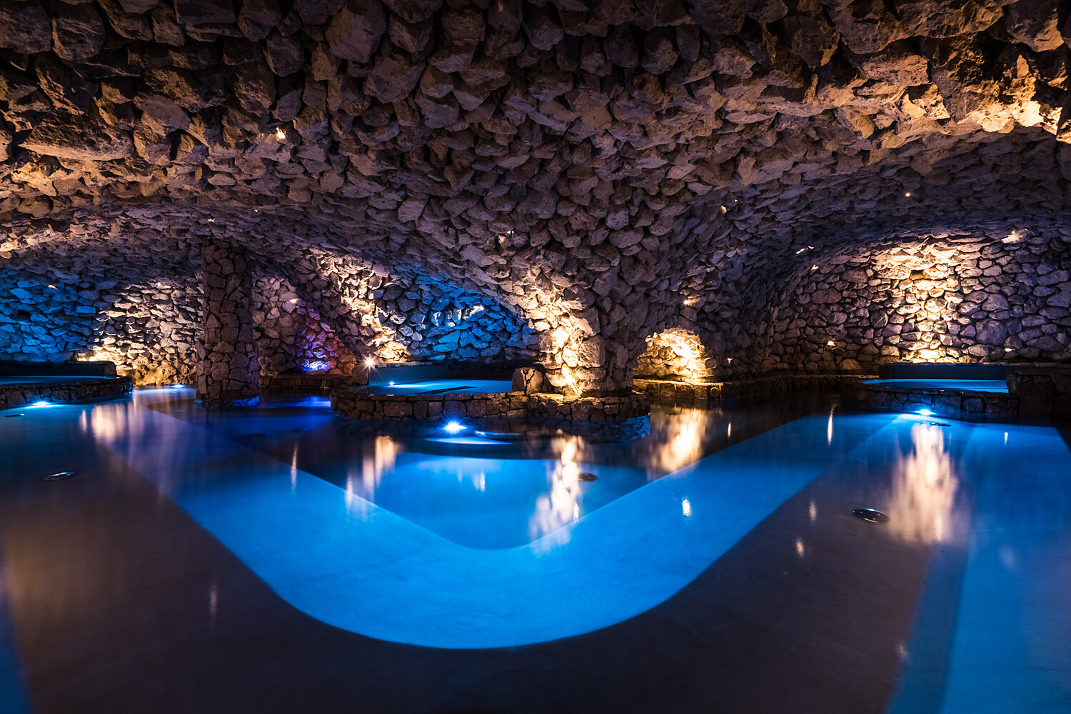 Dolomites cave